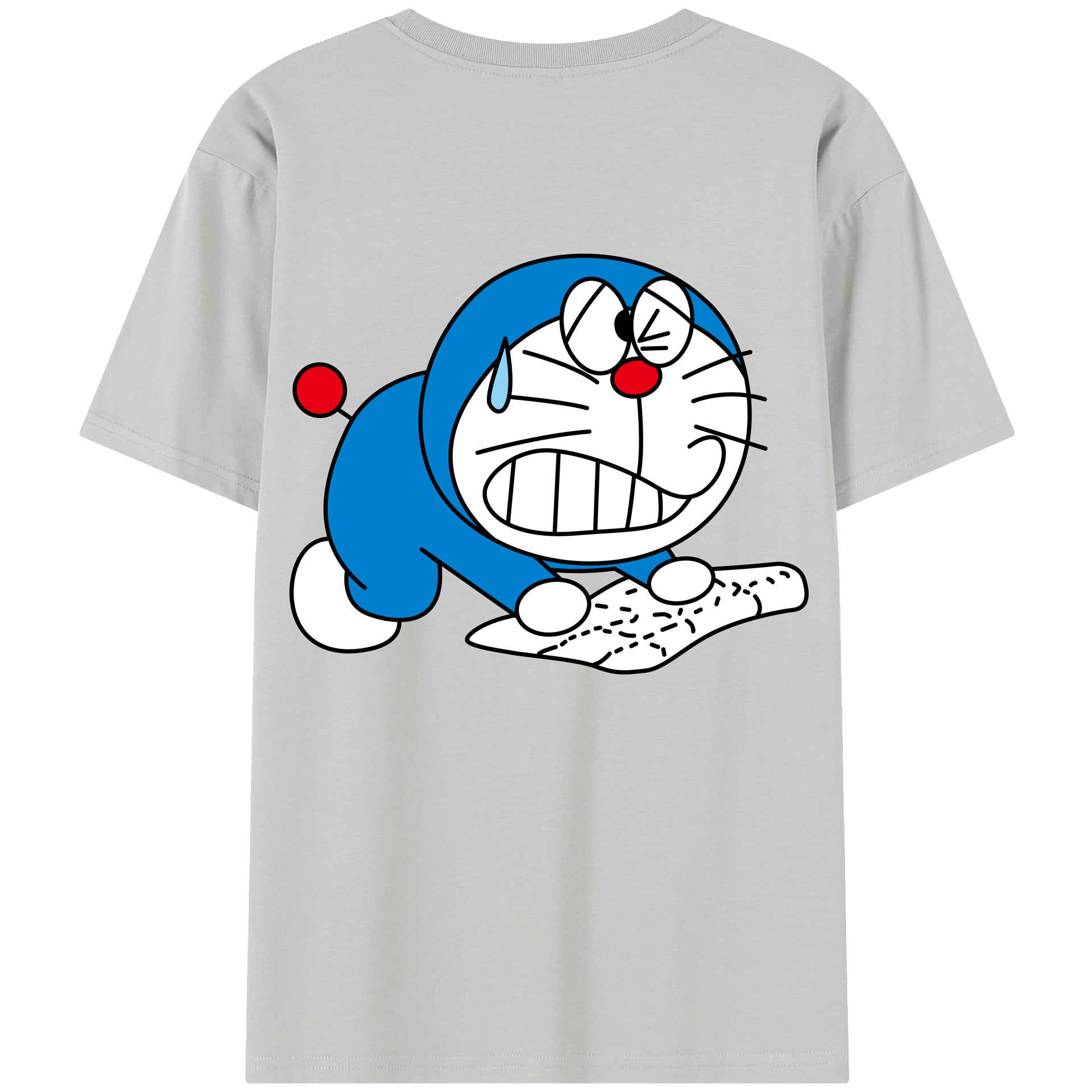 （画像用） ドラえもん Doraemon レディース半袖Tシャツ(バックプリント)