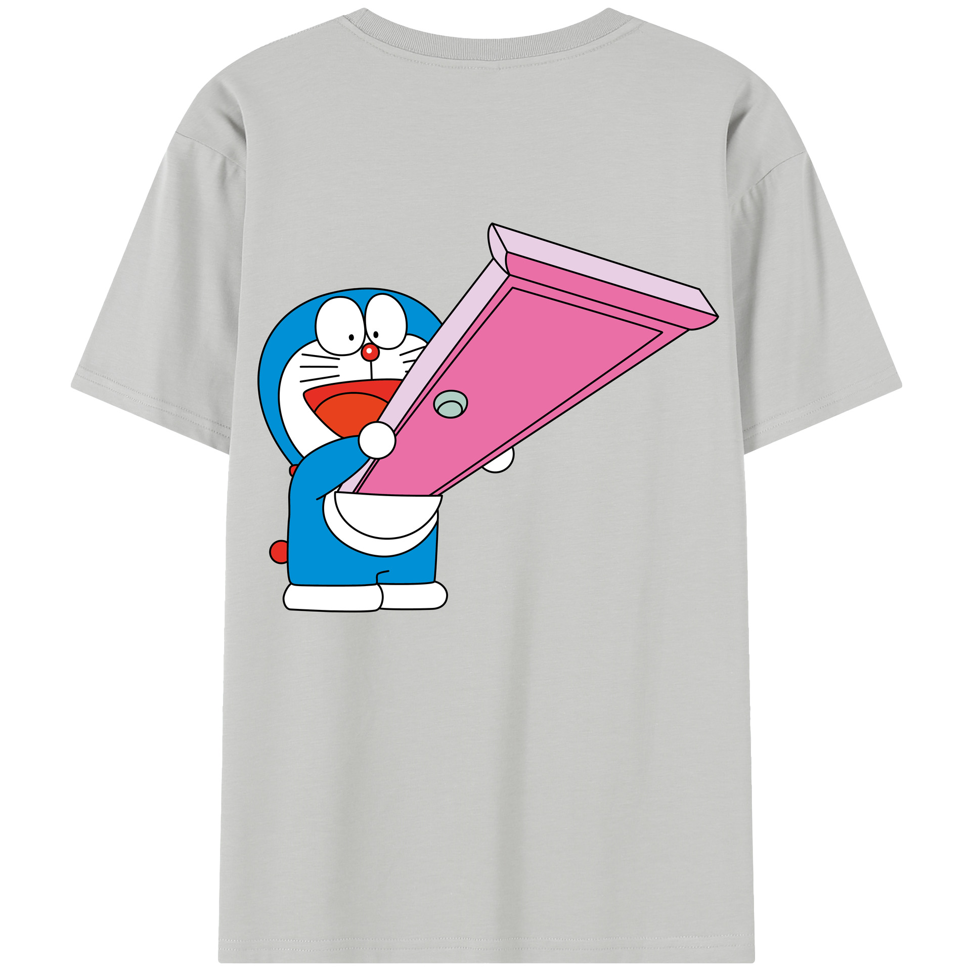 （画像用） ドラえもん Doraemon レディース半袖Tシャツ(バックプリント)