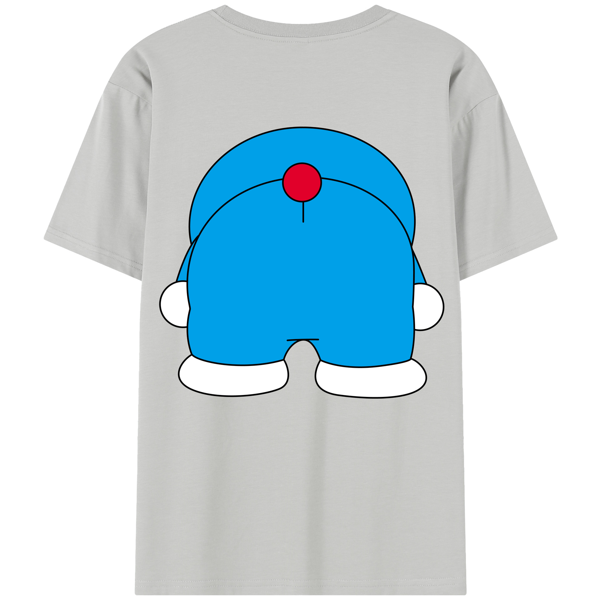 （画像用） ドラえもん Doraemon レディース半袖Tシャツ(バックプリント)