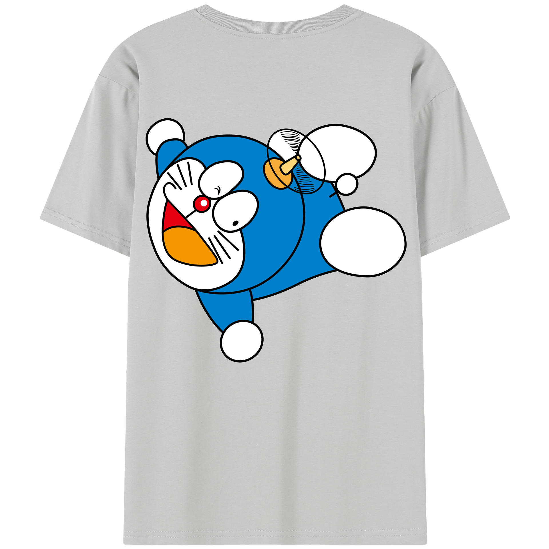 （画像用） ドラえもん Doraemon レディース半袖Tシャツ(バックプリント)