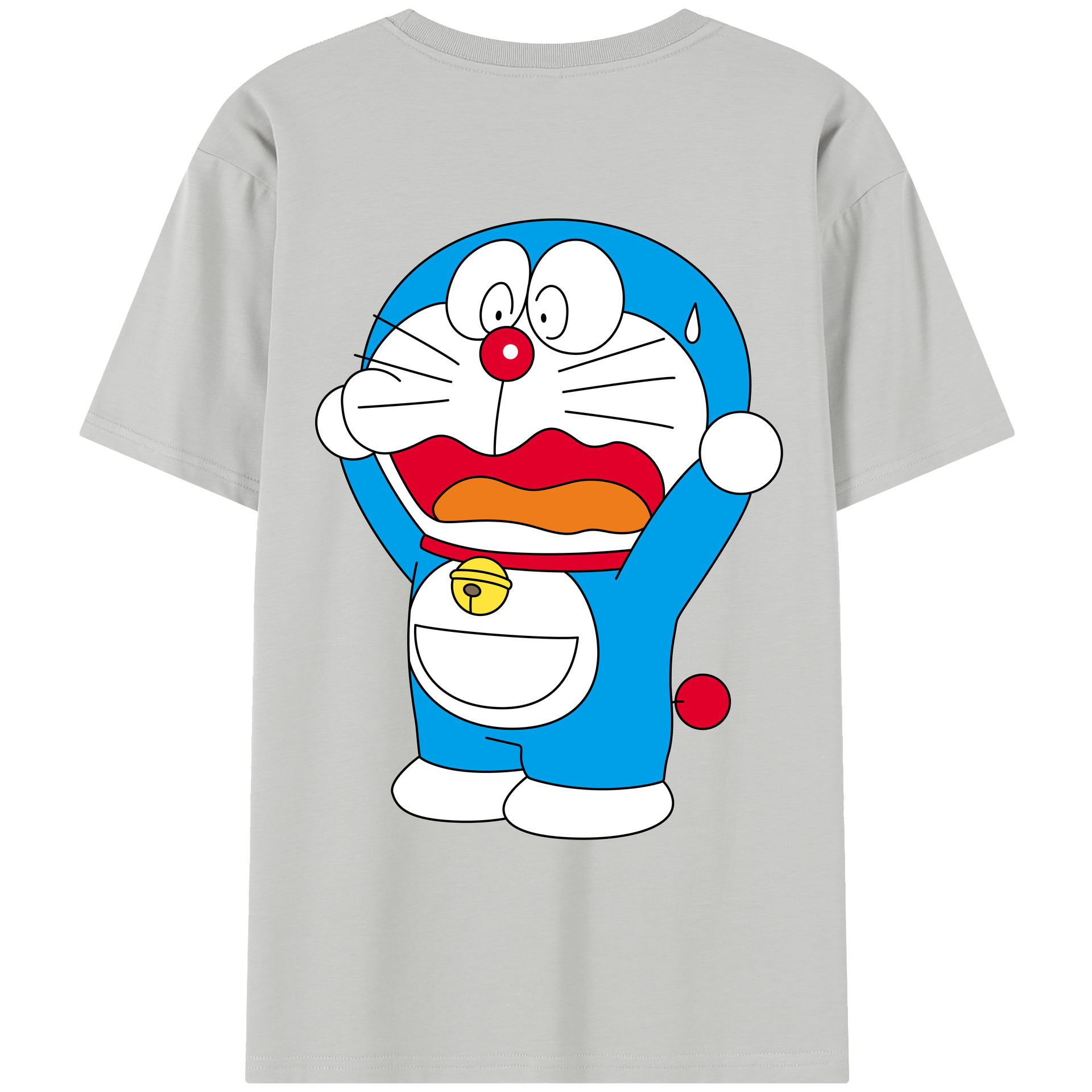 （画像用） ドラえもん Doraemon レディース半袖Tシャツ(バックプリント)