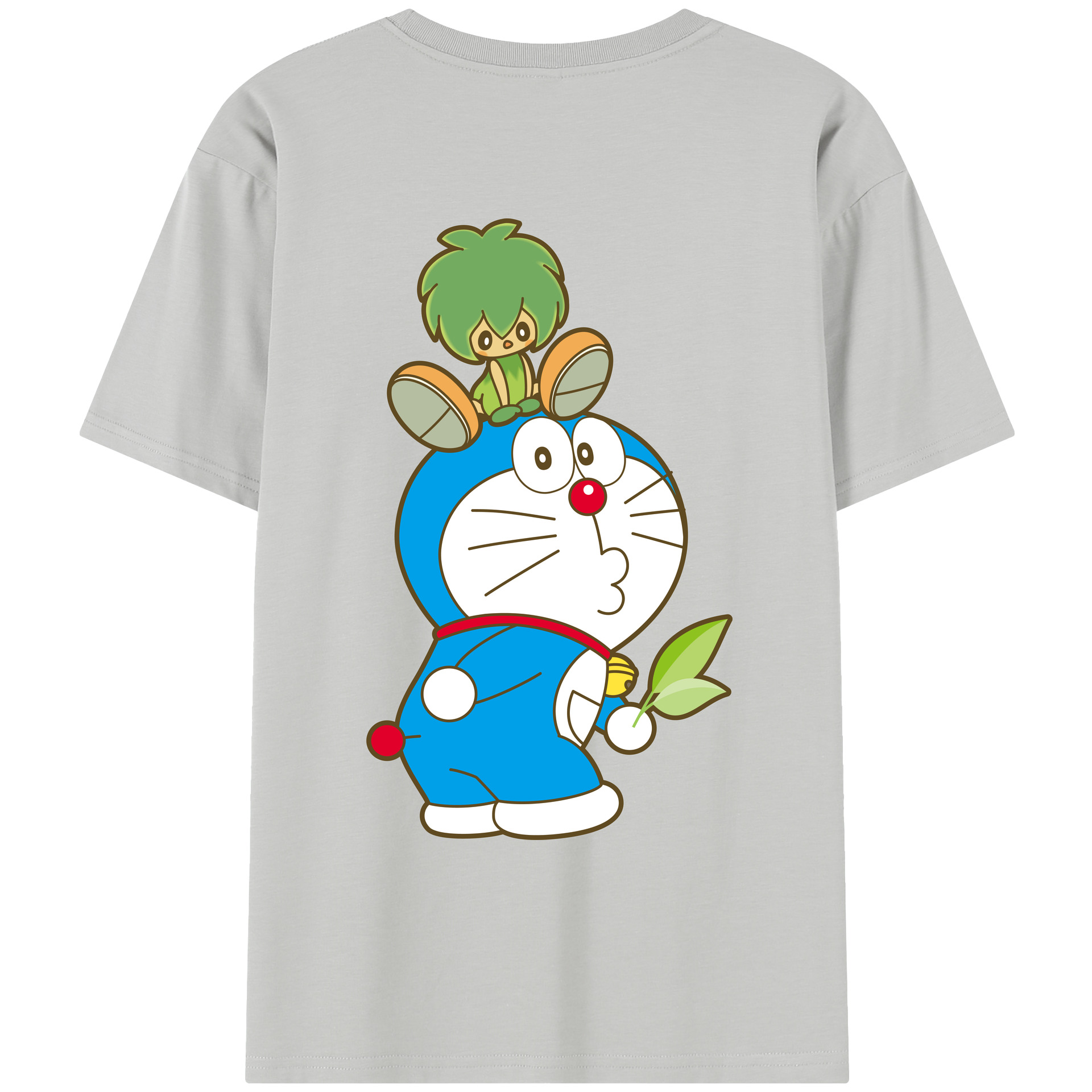 （画像用） ドラえもん Doraemon レディース半袖Tシャツ(バックプリント)