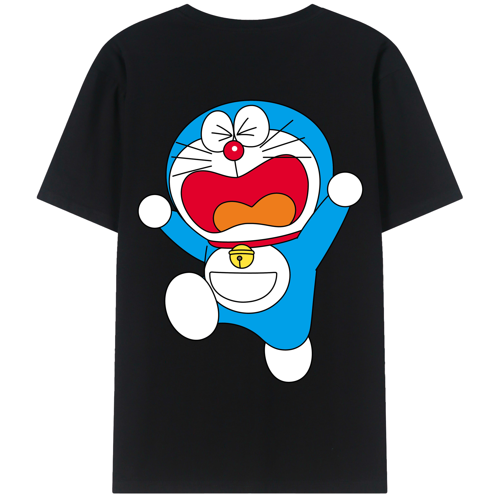 （画像用） ドラえもん Doraemon レディース半袖Tシャツ(バックプリント)