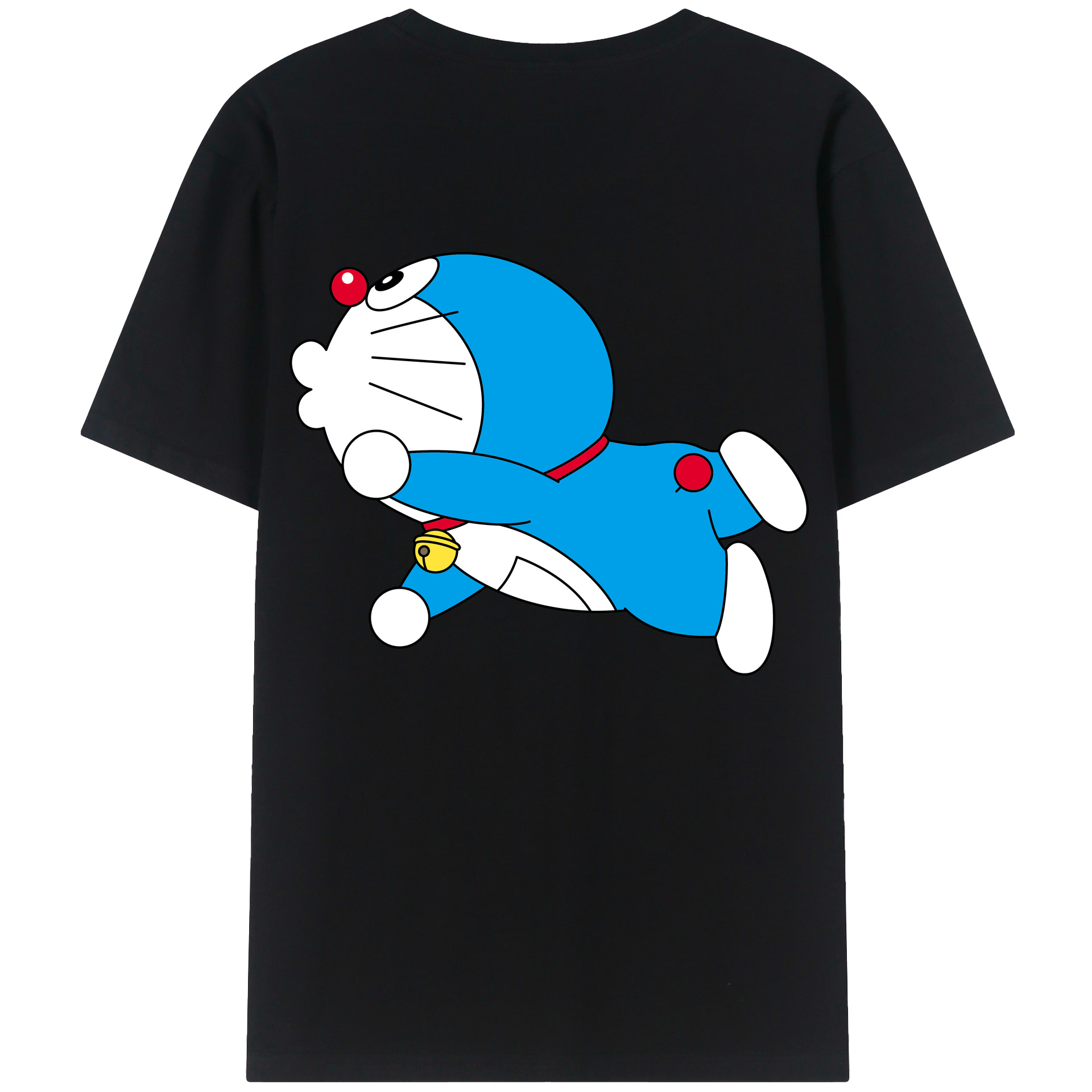 （画像用） ドラえもん Doraemon レディース半袖Tシャツ(バックプリント)