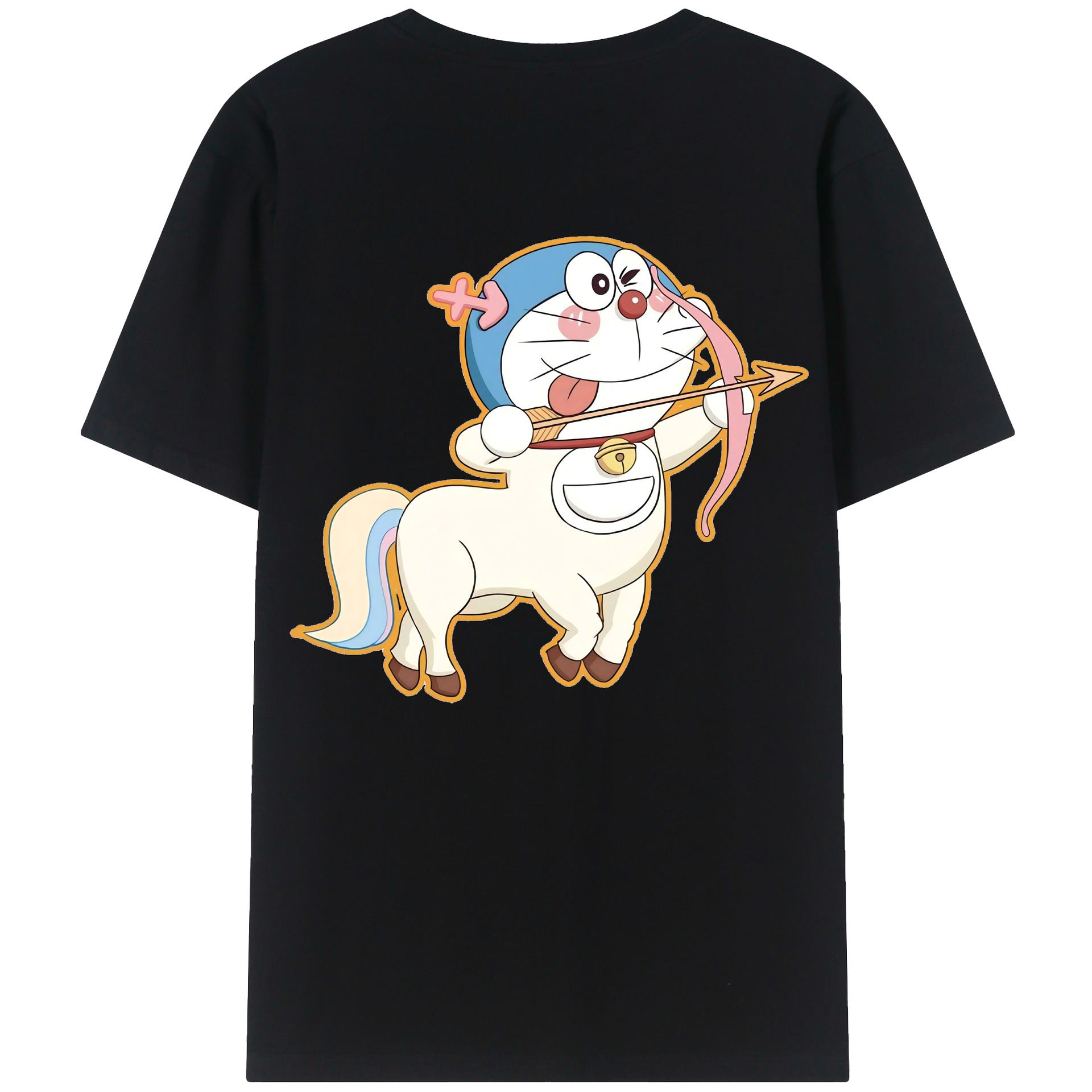 （画像用） ドラえもん Doraemon レディース半袖Tシャツ(バックプリント)