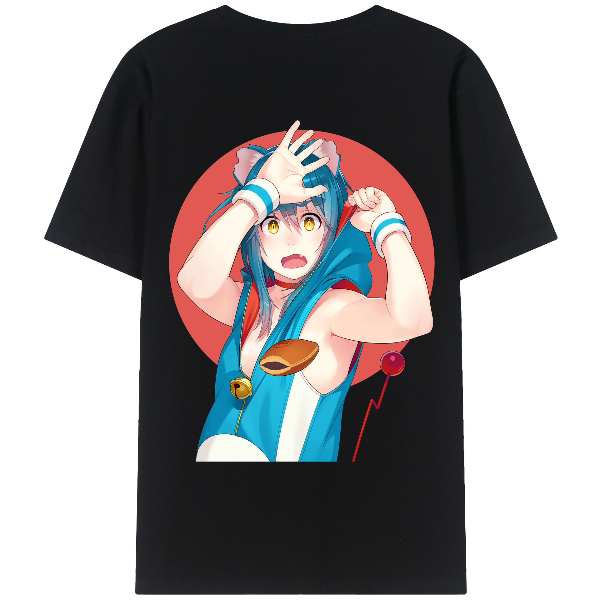 （画像用） ドラえもん Doraemon レディース半袖Tシャツ(バックプリント)