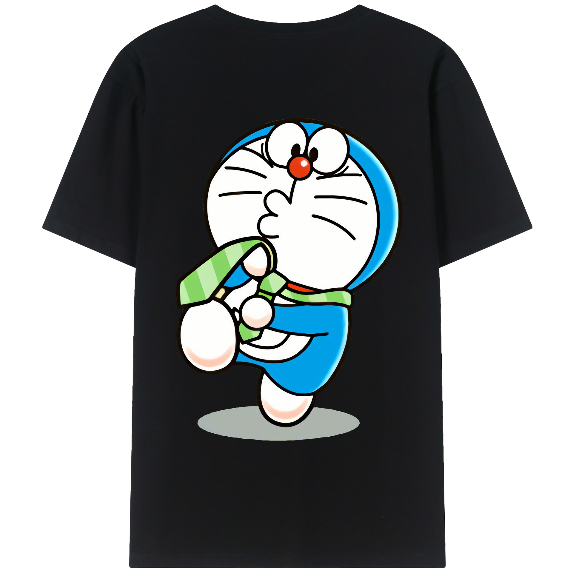 （画像用） ドラえもん Doraemon レディース半袖Tシャツ(バックプリント)