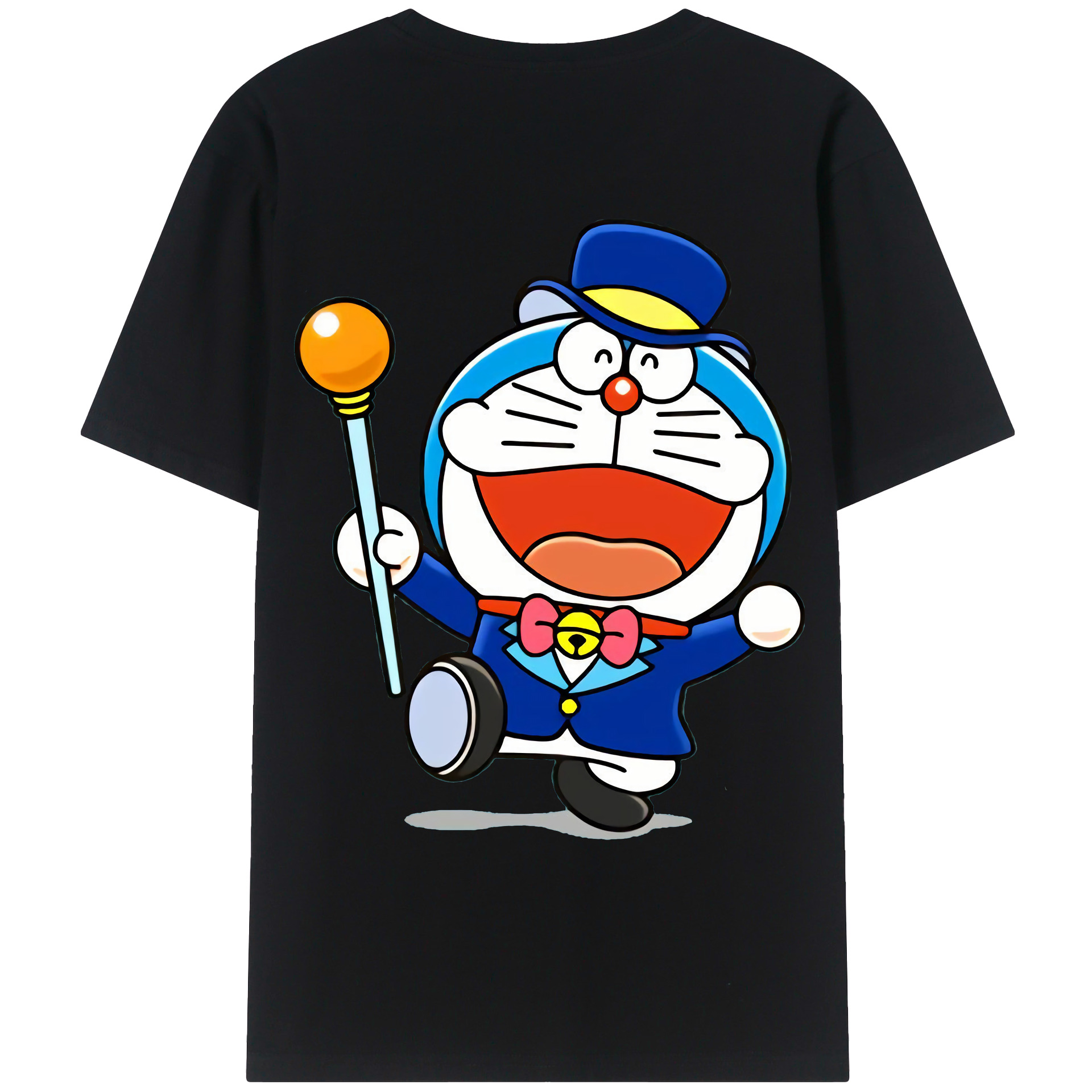 （画像用） ドラえもん Doraemon レディース半袖Tシャツ(バックプリント)