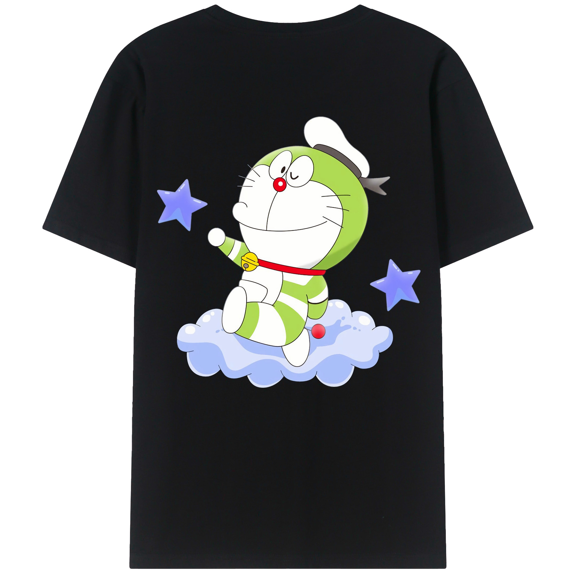 （画像用） ドラえもん Doraemon レディース半袖Tシャツ(バックプリント)