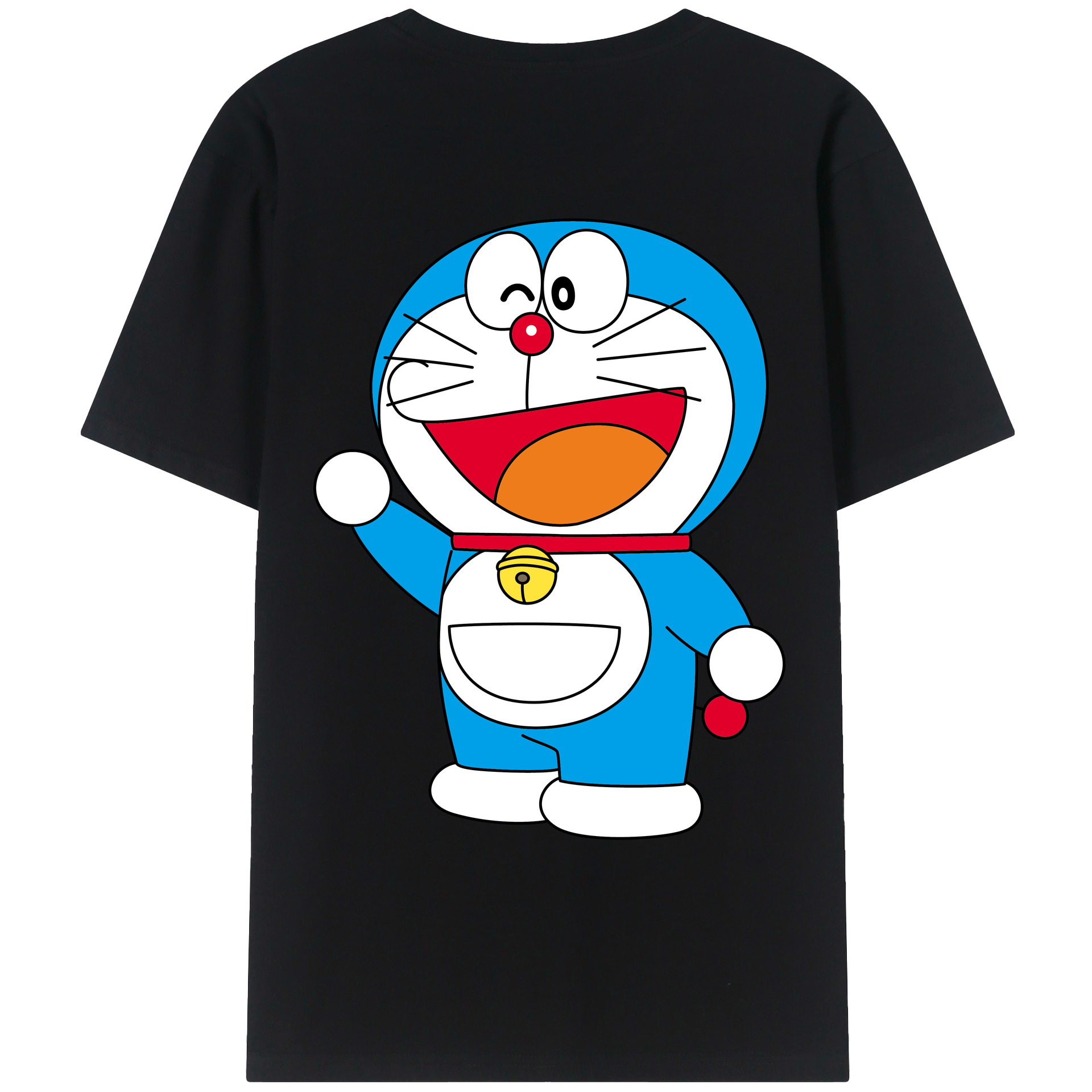 （画像用） ドラえもん Doraemon レディース半袖Tシャツ(バックプリント)