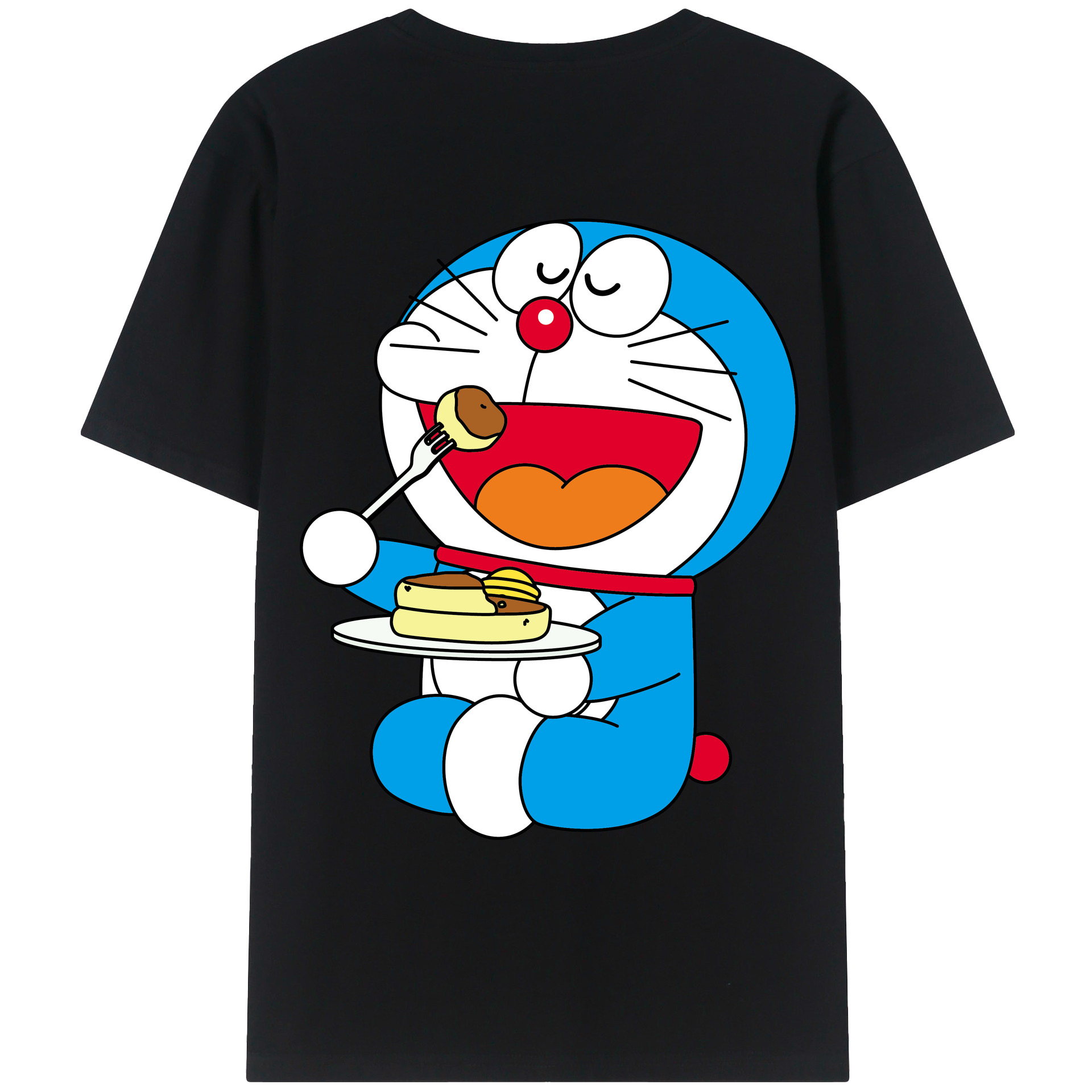 （画像用） ドラえもん Doraemon レディース半袖Tシャツ(バックプリント)
