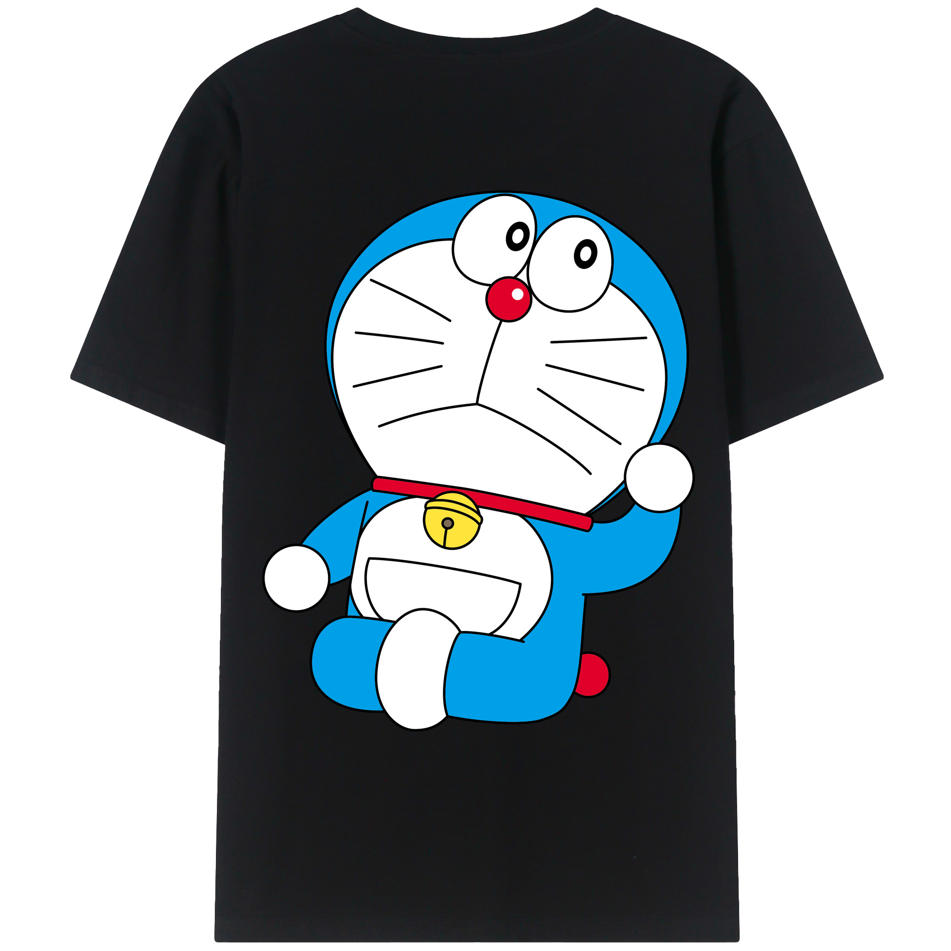 （画像用） ドラえもん Doraemon レディース半袖Tシャツ(バックプリント)