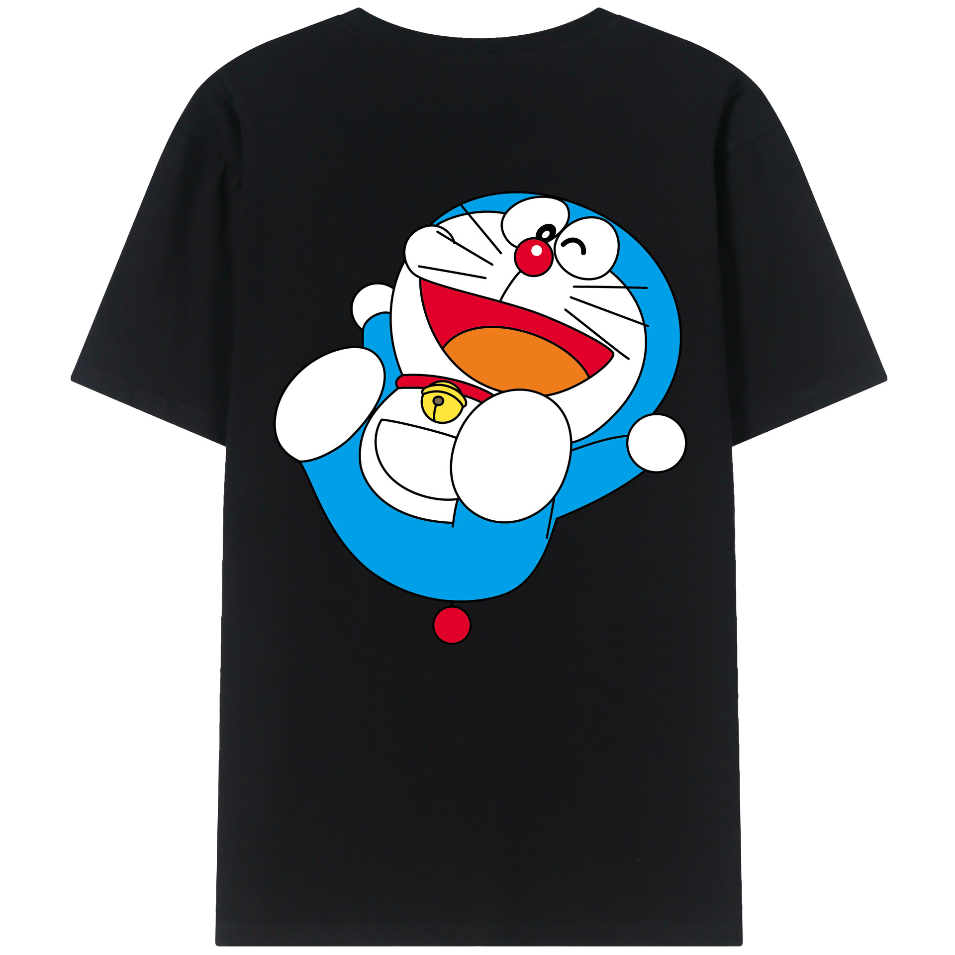 （画像用） ドラえもん Doraemon レディース半袖Tシャツ(バックプリント)