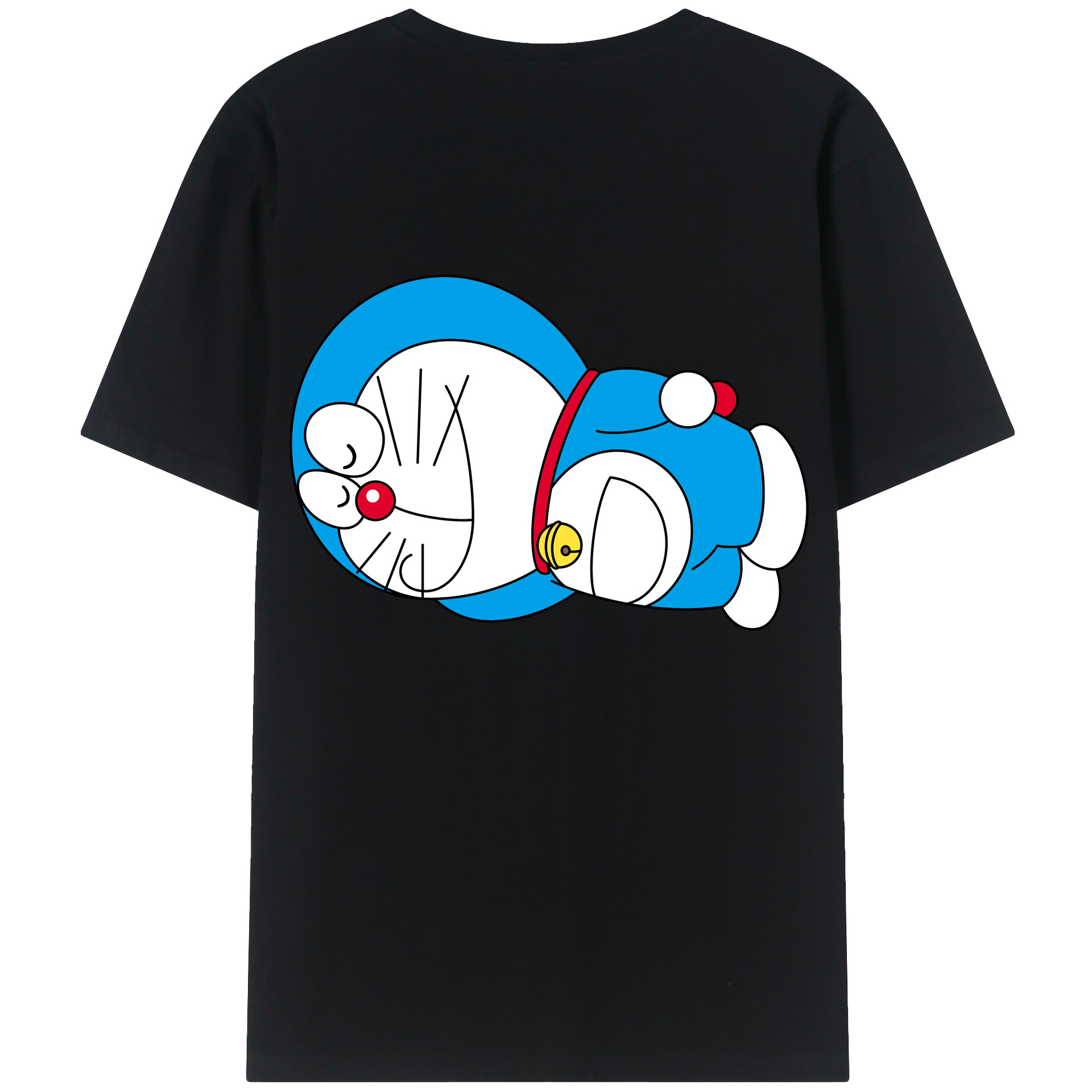（画像用） ドラえもん Doraemon レディース半袖Tシャツ(バックプリント)