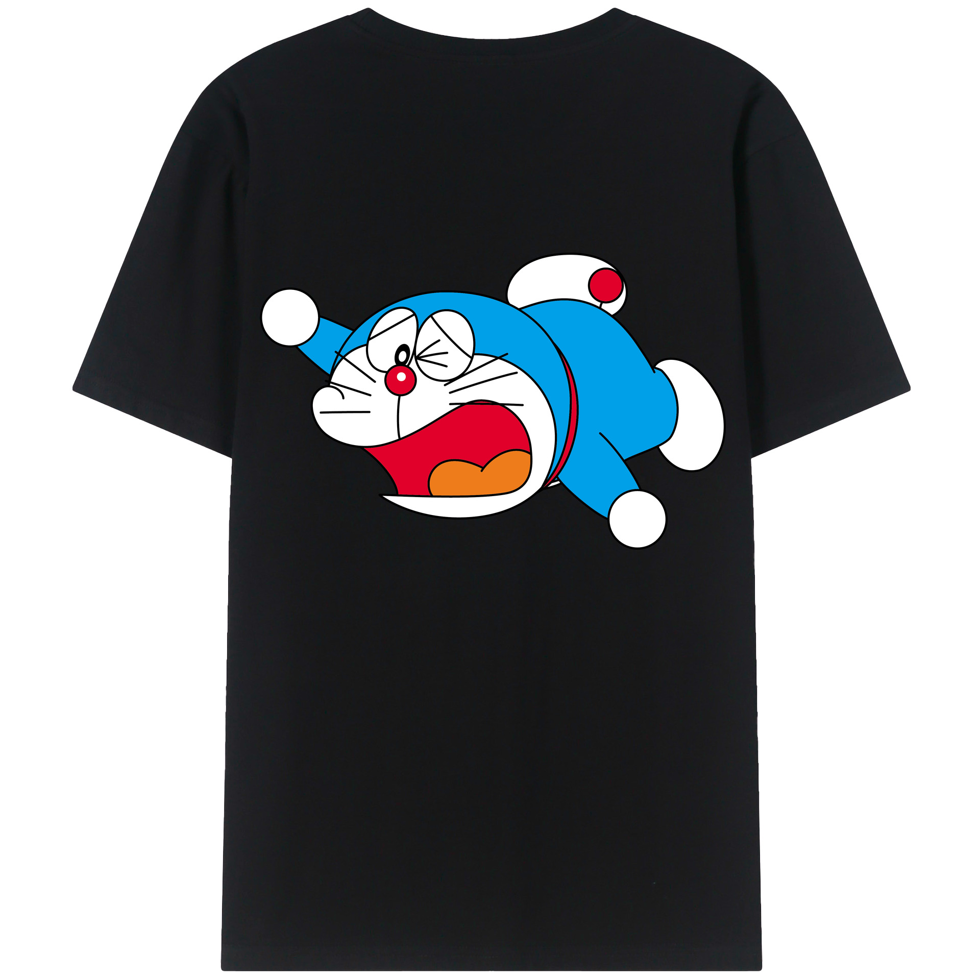 （画像用） ドラえもん Doraemon レディース半袖Tシャツ(バックプリント)