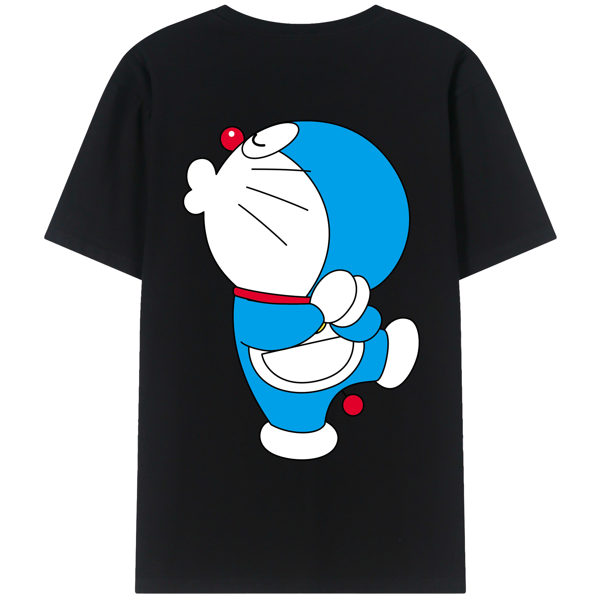 （画像用） ドラえもん Doraemon レディース半袖Tシャツ(バックプリント)