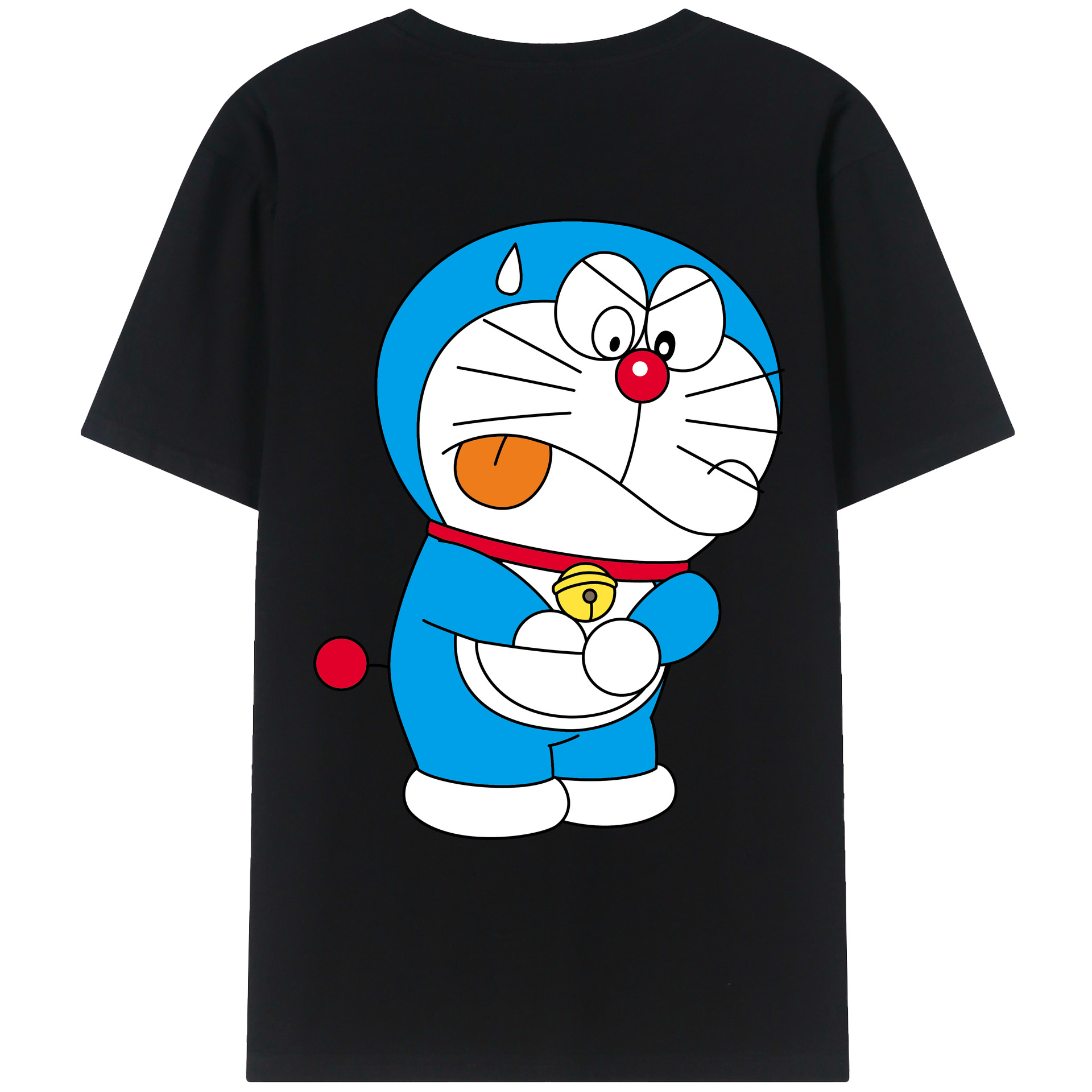 （画像用） ドラえもん Doraemon レディース半袖Tシャツ(バックプリント)