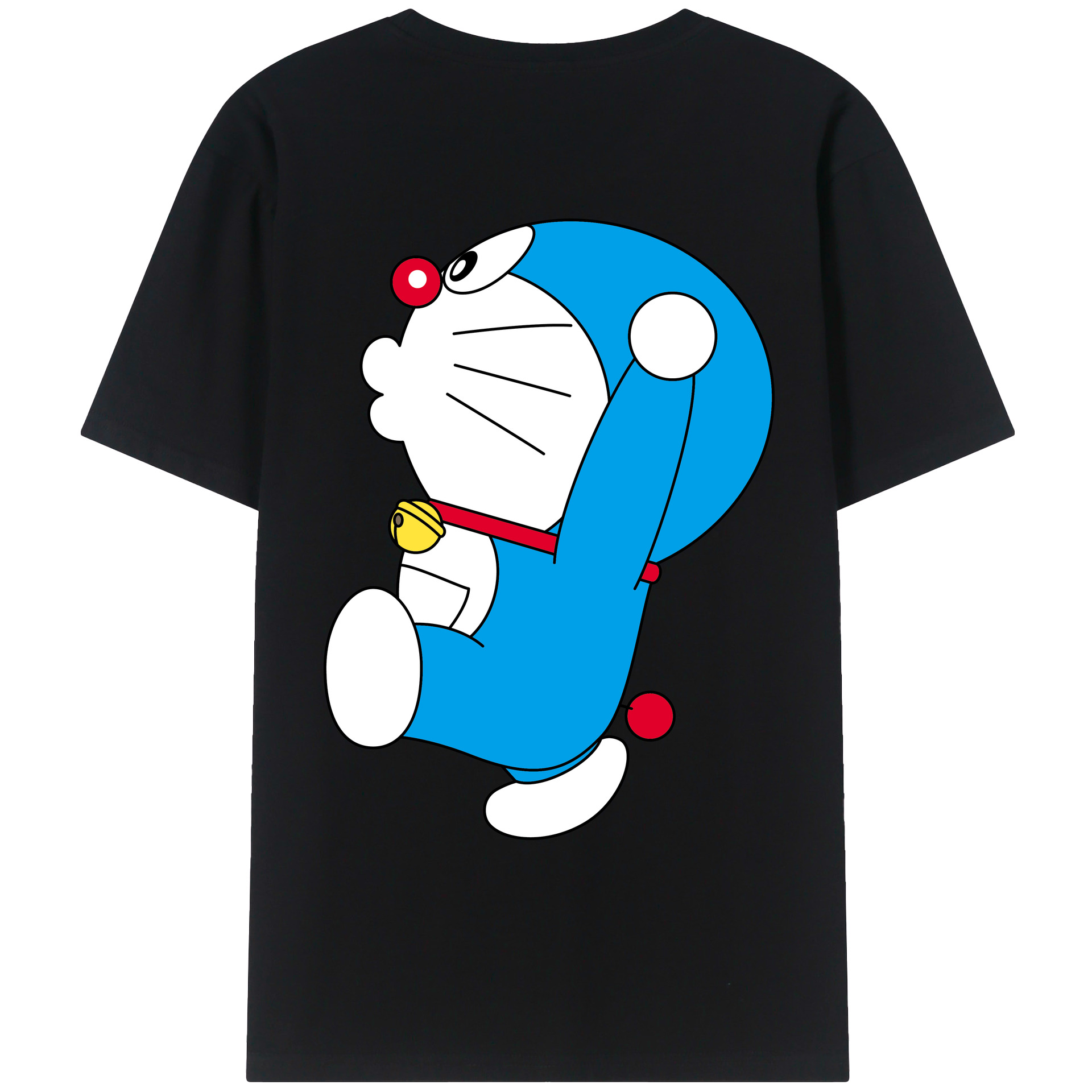 （画像用） ドラえもん Doraemon レディース半袖Tシャツ(バックプリント)