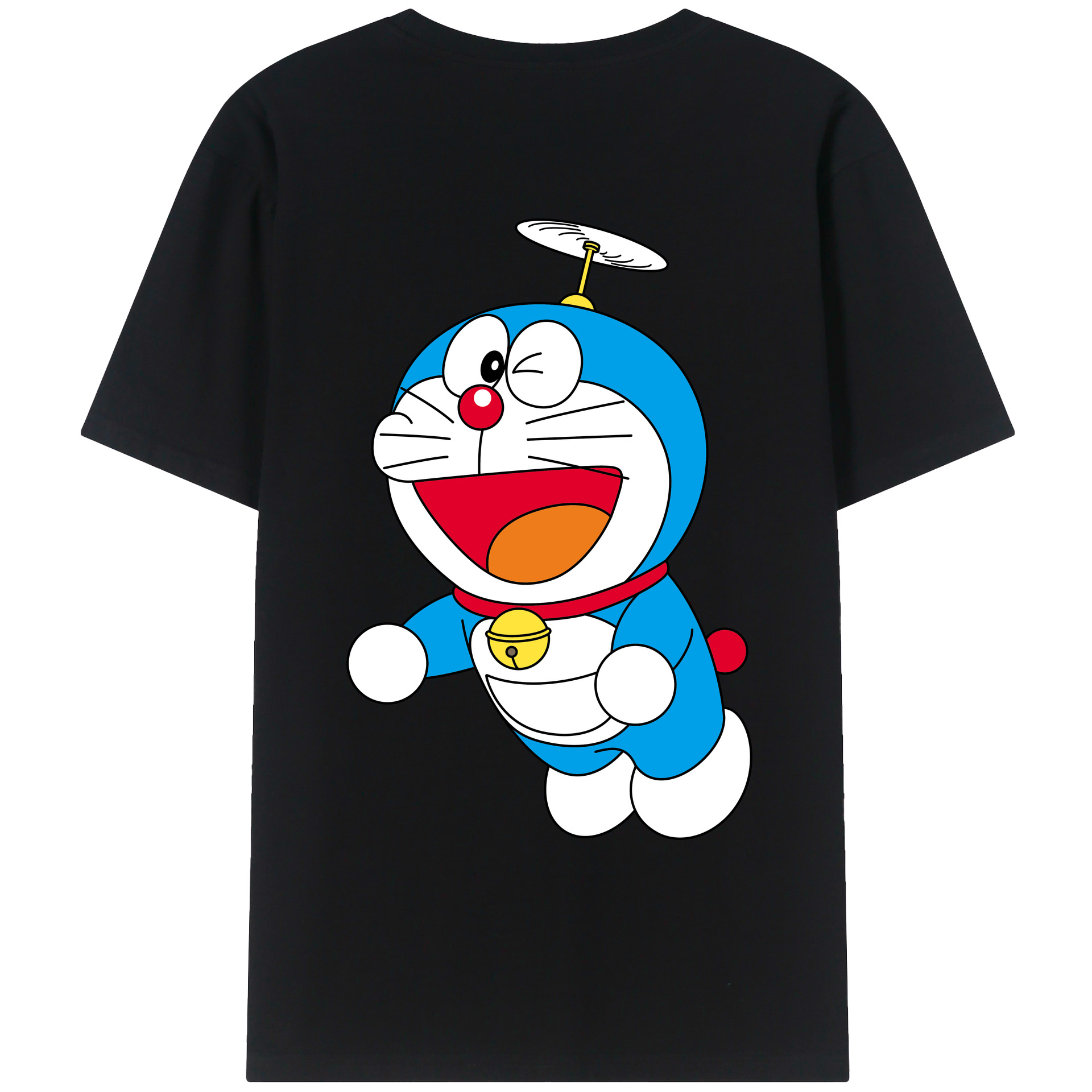 （画像用） ドラえもん Doraemon レディース半袖Tシャツ(バックプリント)