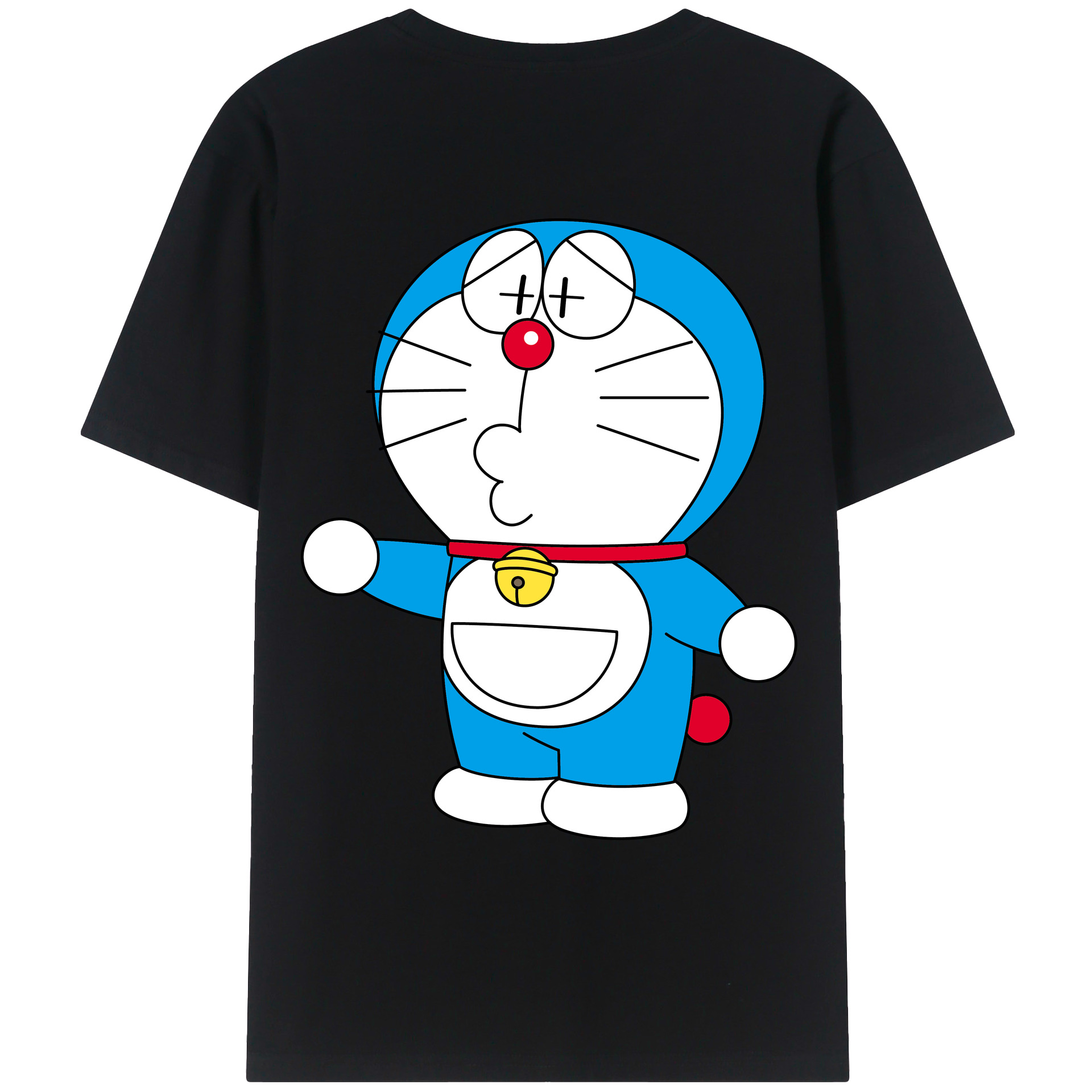 （画像用） ドラえもん Doraemon レディース半袖Tシャツ(バックプリント)