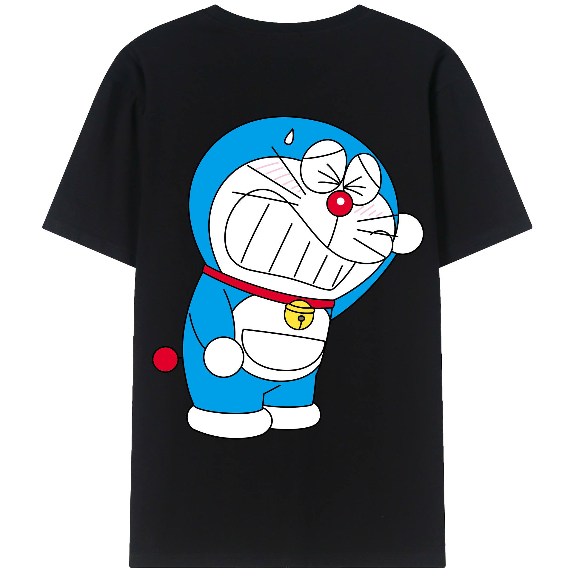 （画像用） ドラえもん Doraemon レディース半袖Tシャツ(バックプリント)