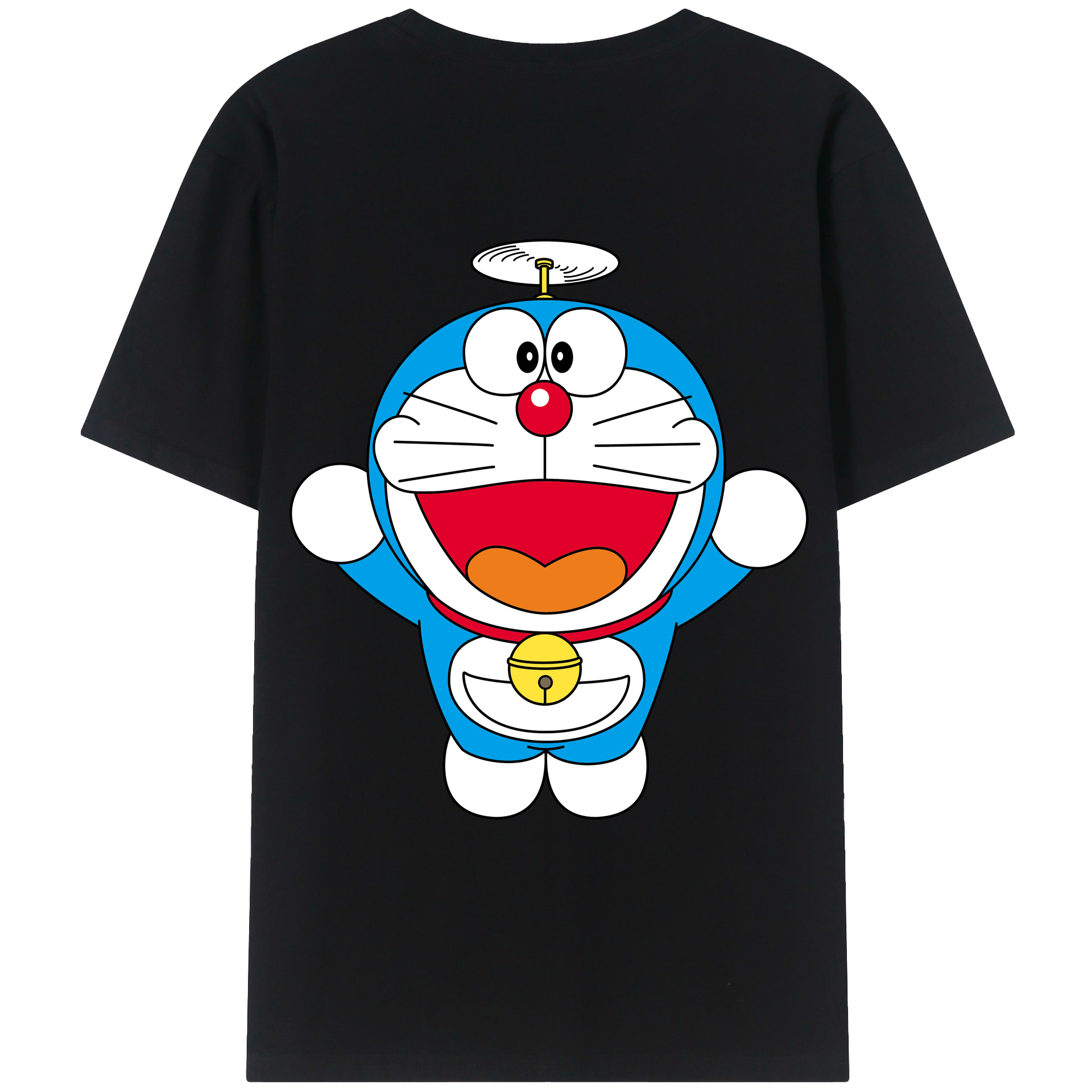 （画像用） ドラえもん Doraemon レディース半袖Tシャツ(バックプリント)
