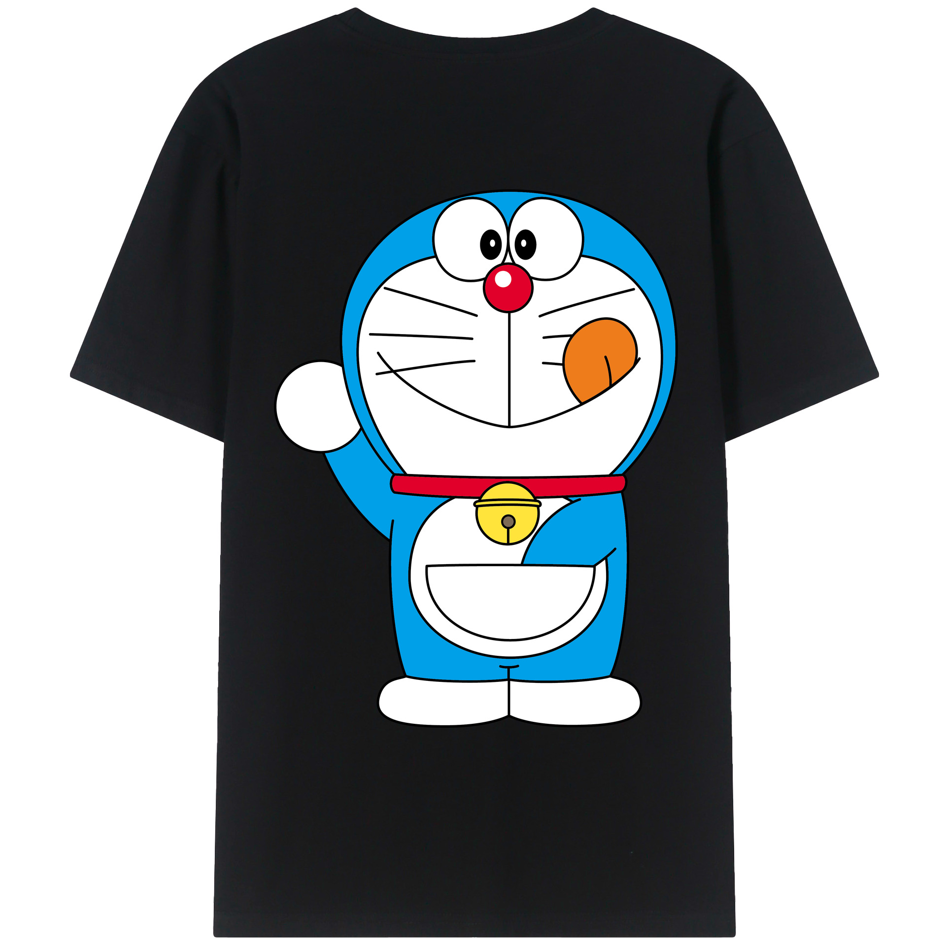 （画像用） ドラえもん Doraemon レディース半袖Tシャツ(バックプリント)