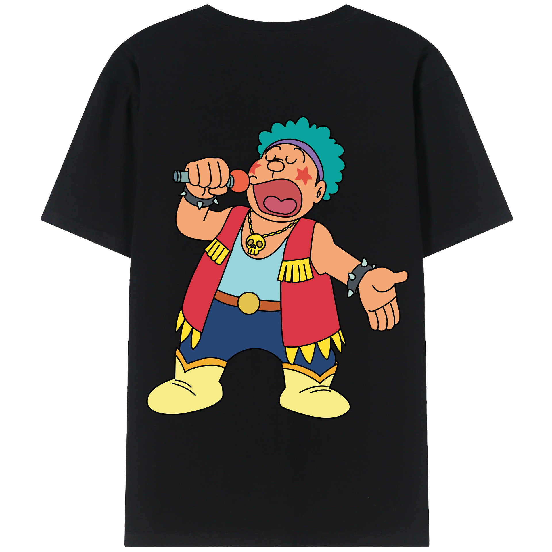 （画像用） ドラえもん 剛田武 Doraemon Gouta Takeshi レディース半袖Tシャツ(バックプリント)