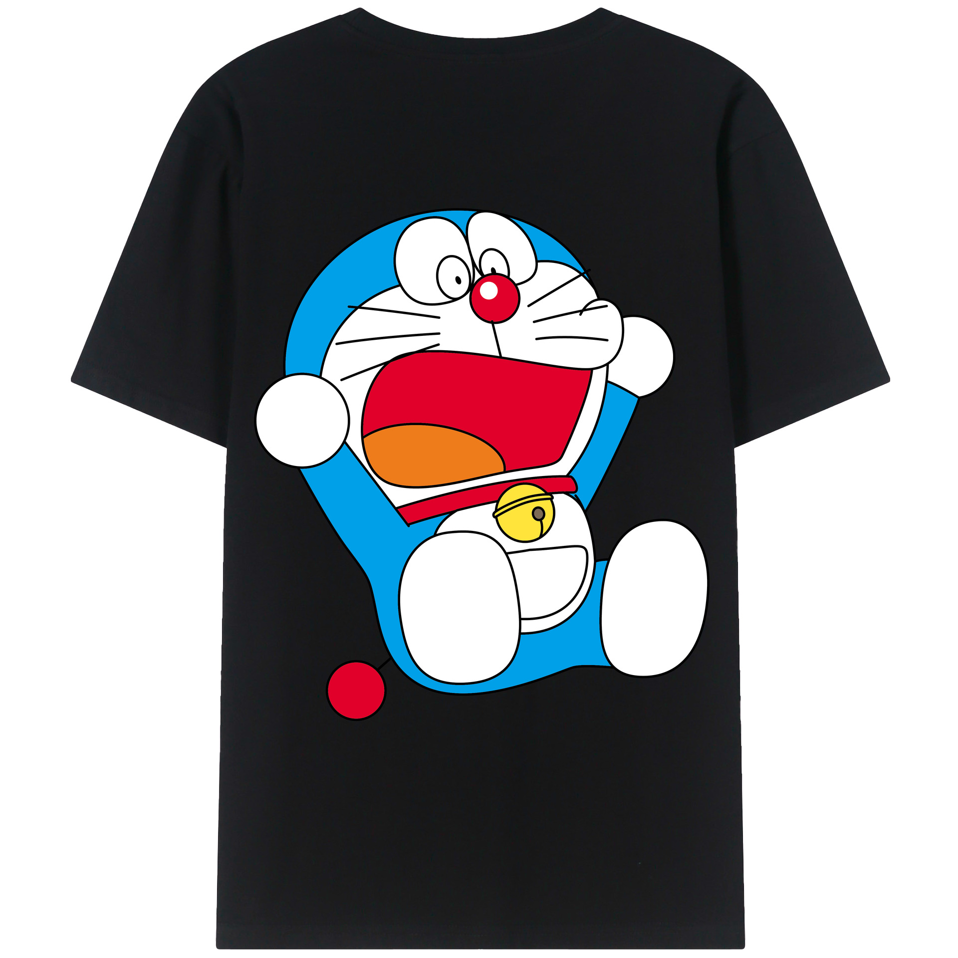 （画像用） ドラえもん Doraemon レディース半袖Tシャツ(バックプリント)
