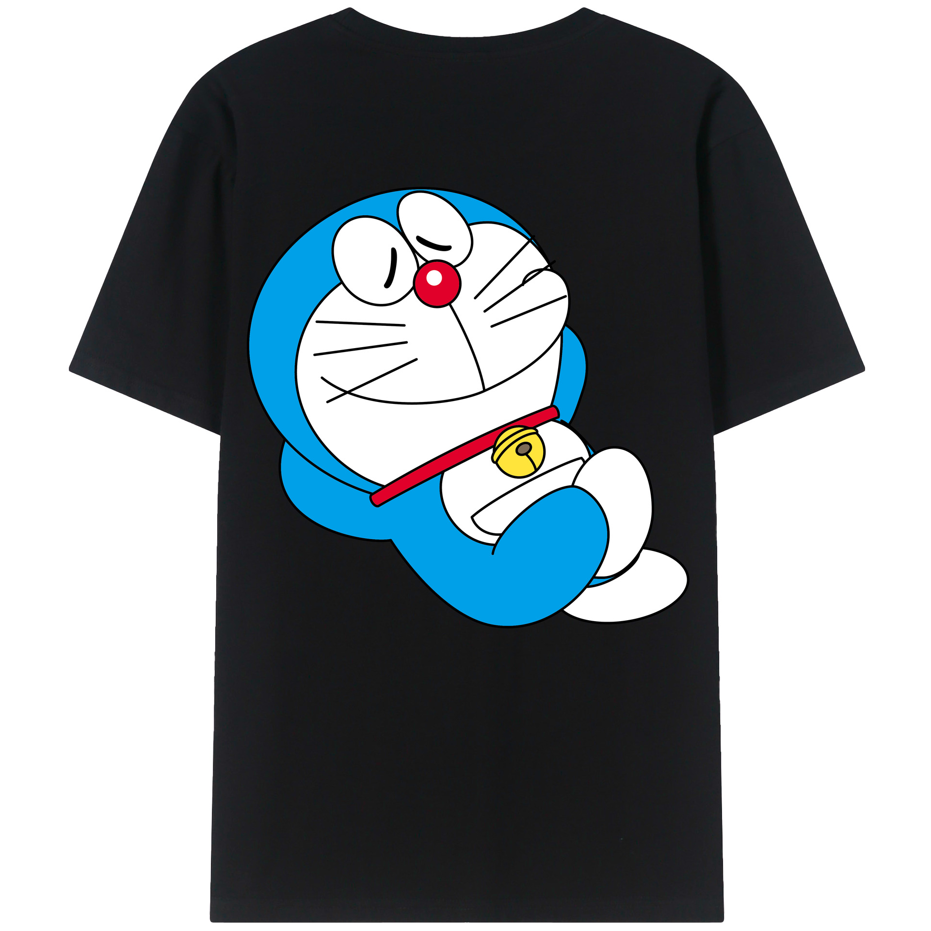 （画像用） ドラえもん Doraemon レディース半袖Tシャツ(バックプリント)