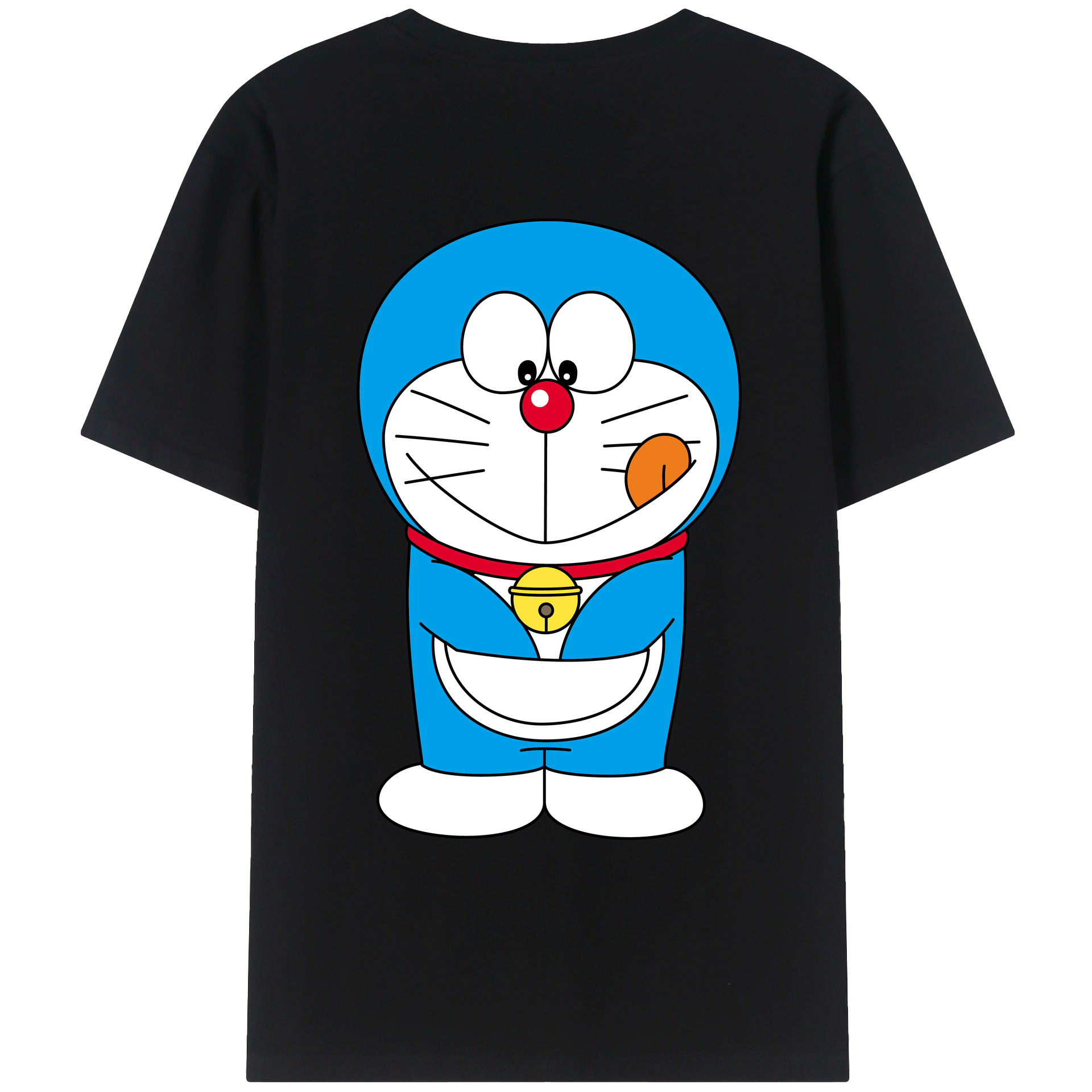 （画像用） ドラえもん Doraemon レディース半袖Tシャツ(バックプリント)