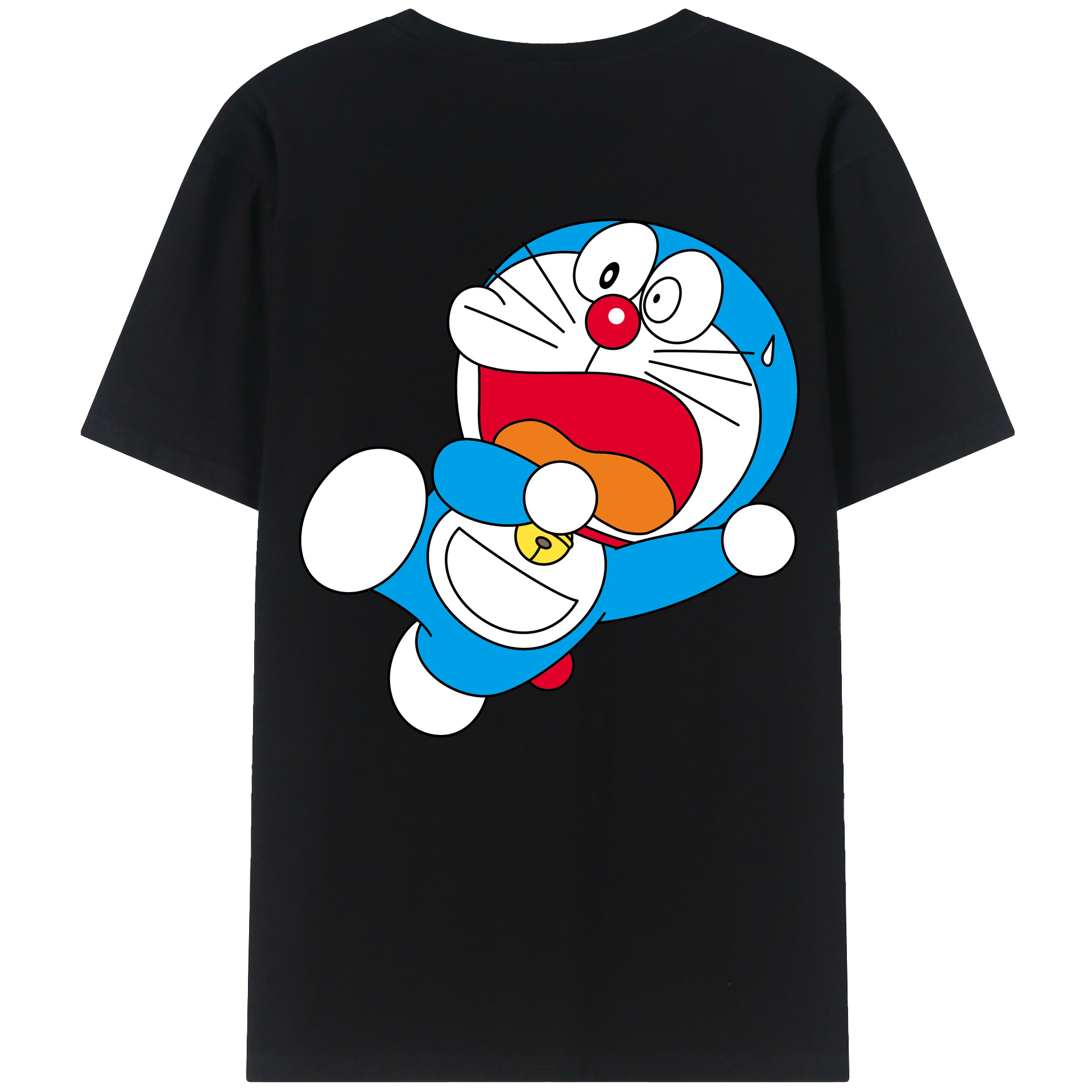 （画像用） ドラえもん Doraemon レディース半袖Tシャツ(バックプリント)