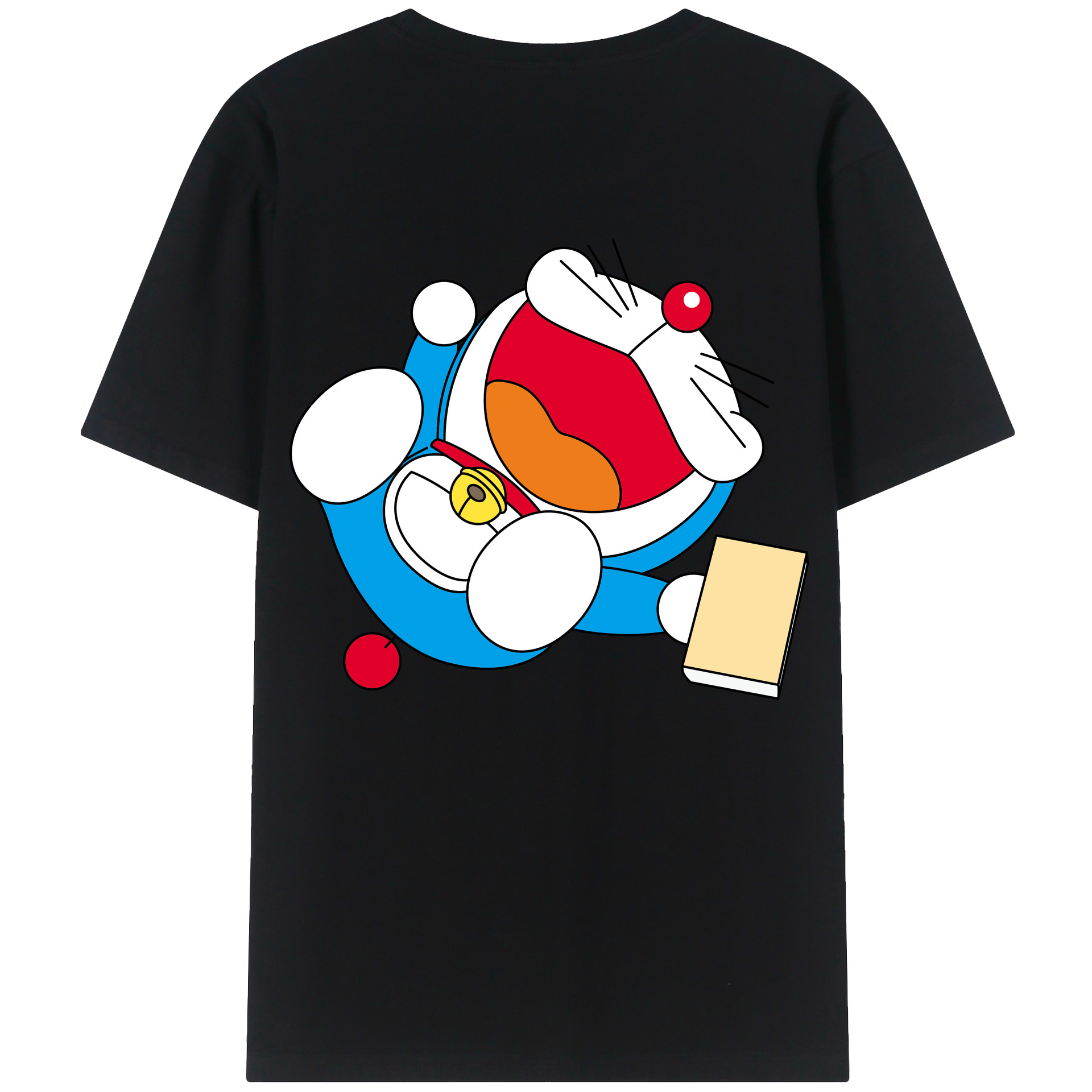 （画像用） ドラえもん Doraemon レディース半袖Tシャツ(バックプリント)