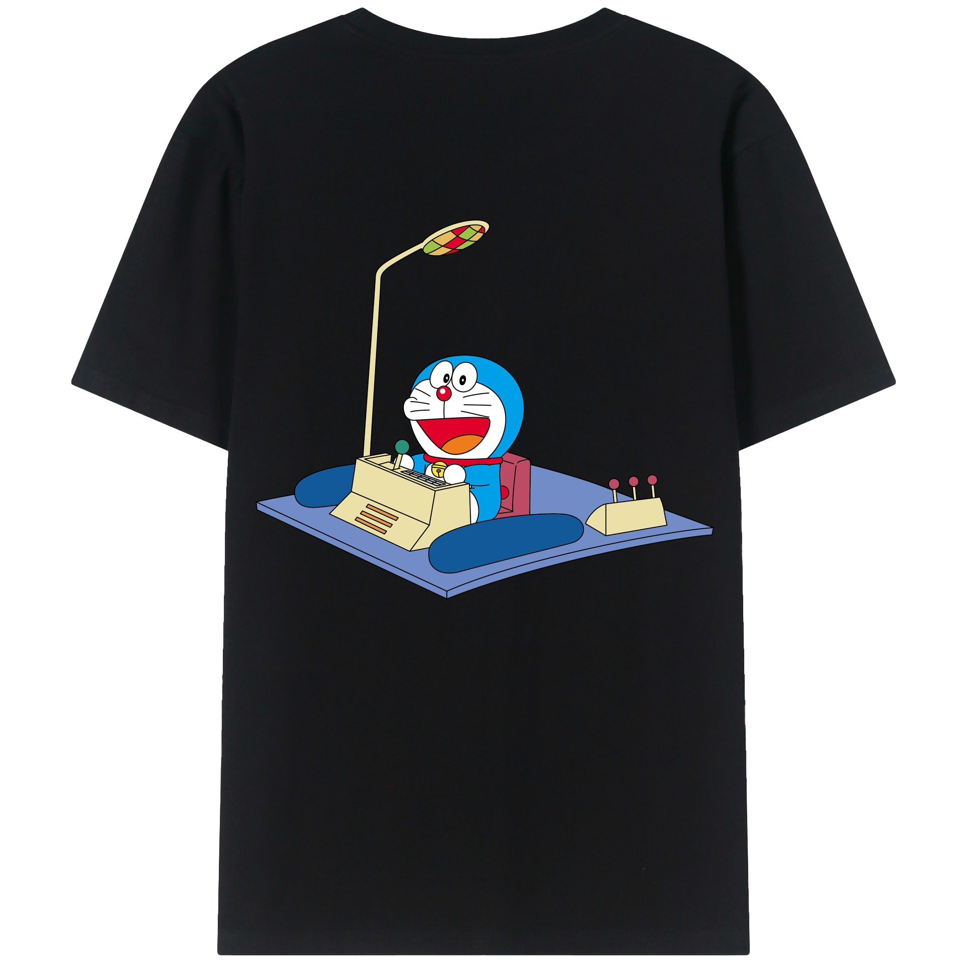 （画像用） ドラえもん Doraemon レディース半袖Tシャツ(バックプリント)