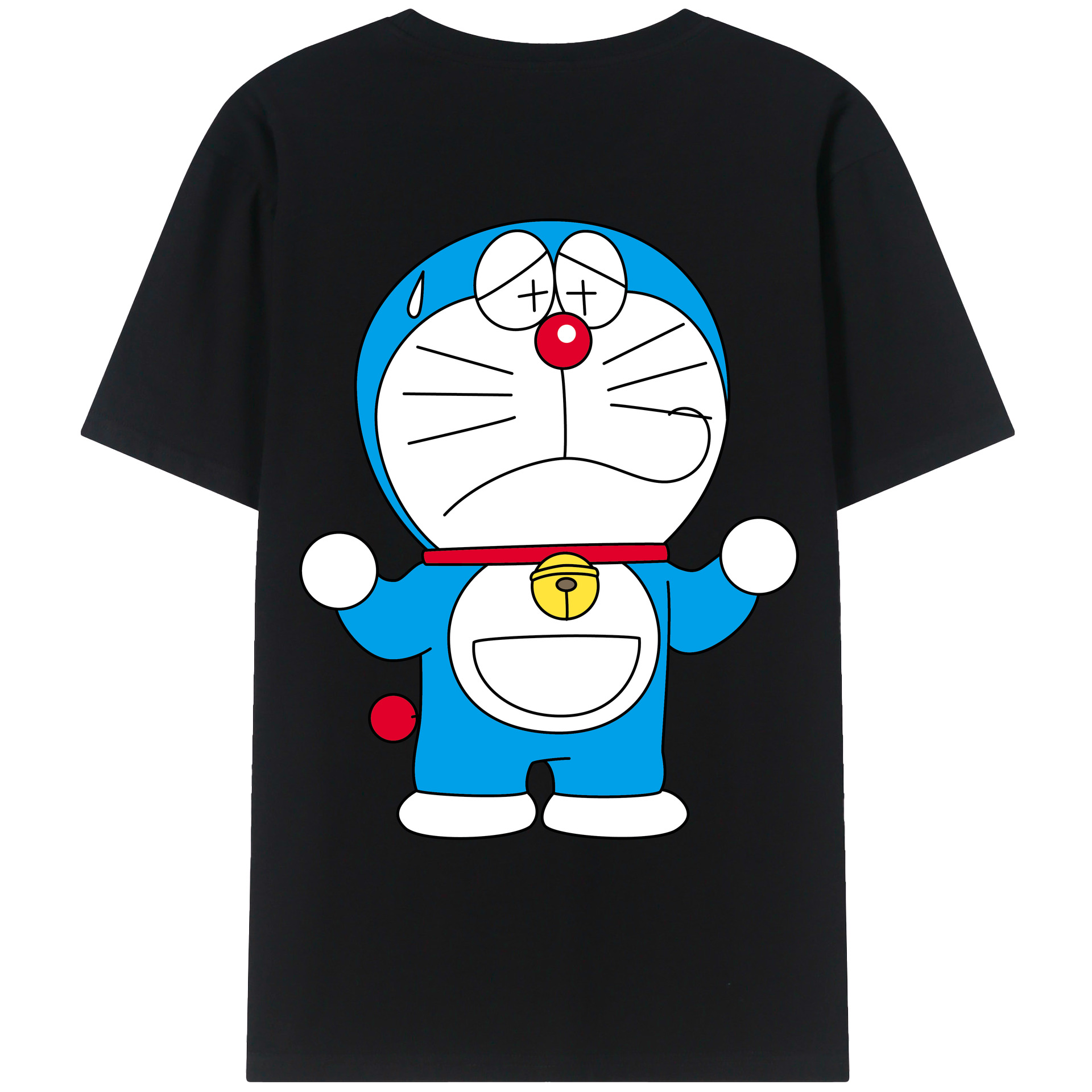 （画像用） ドラえもん Doraemon レディース半袖Tシャツ(バックプリント)