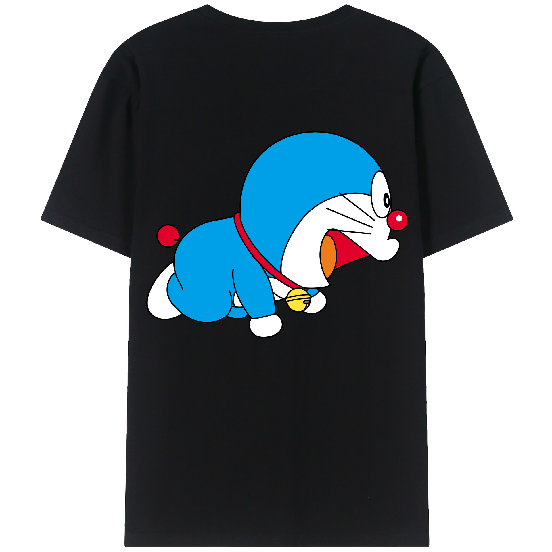 （画像用） ドラえもん Doraemon レディース半袖Tシャツ(バックプリント)