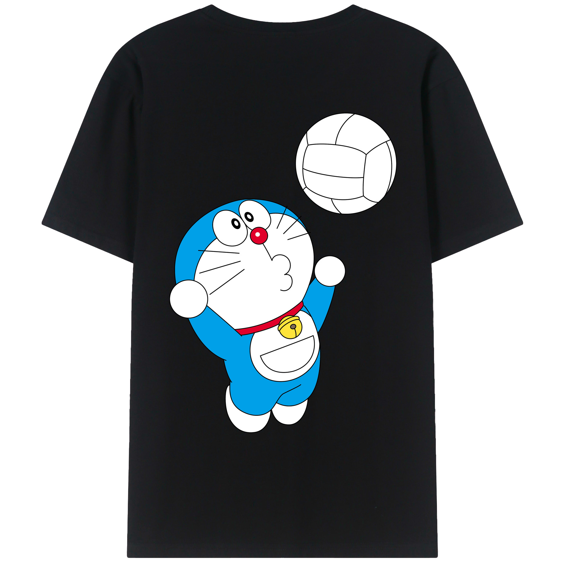 （画像用） ドラえもん Doraemon レディース半袖Tシャツ(バックプリント)