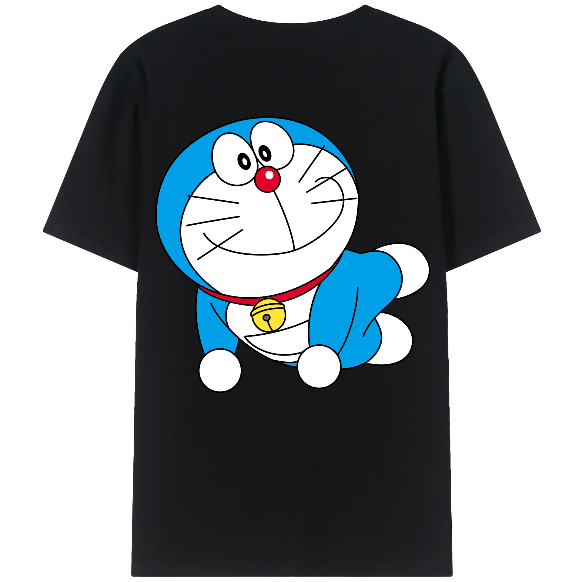 （画像用） ドラえもん Doraemon レディース半袖Tシャツ(バックプリント)