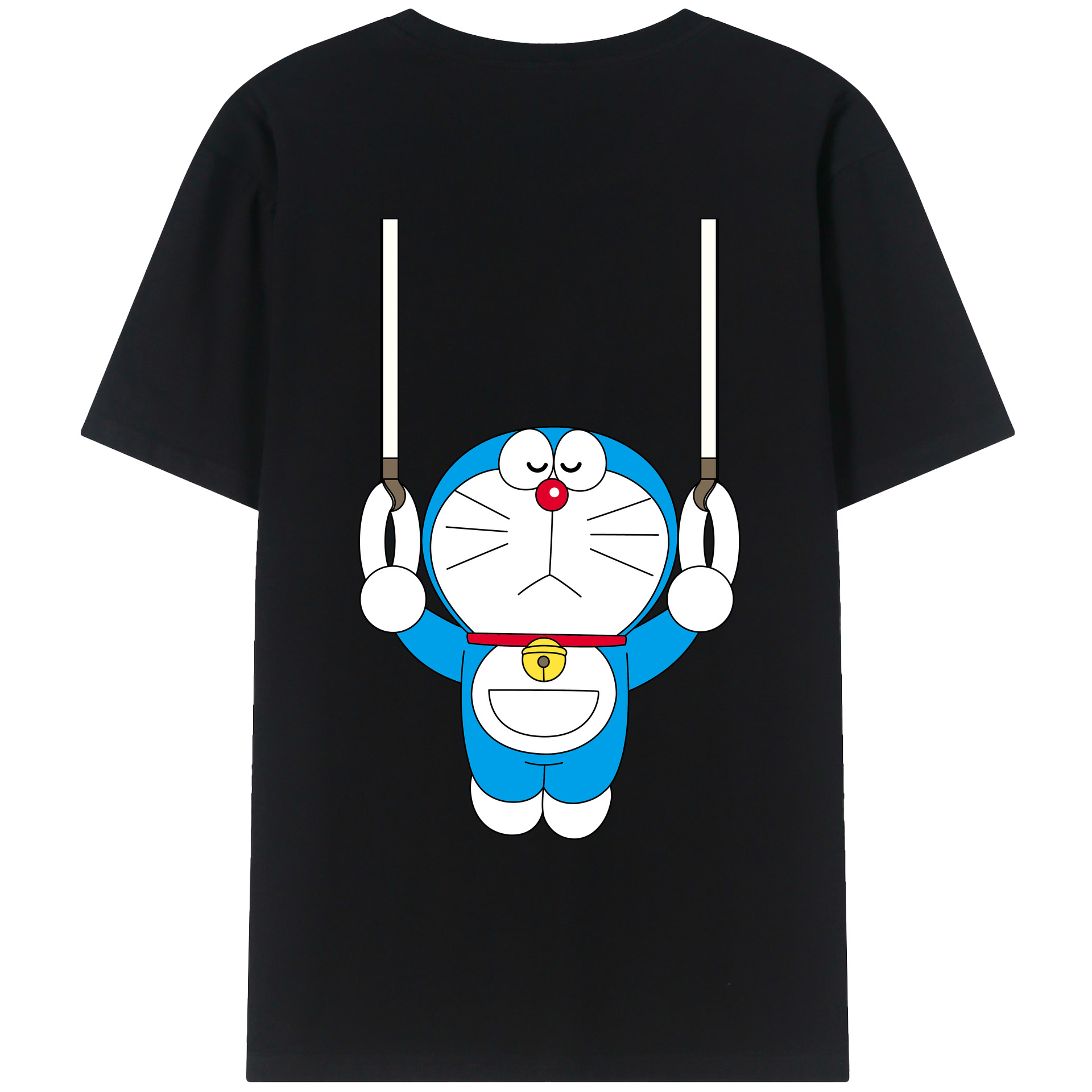 （画像用） ドラえもん Doraemon レディース半袖Tシャツ(バックプリント)