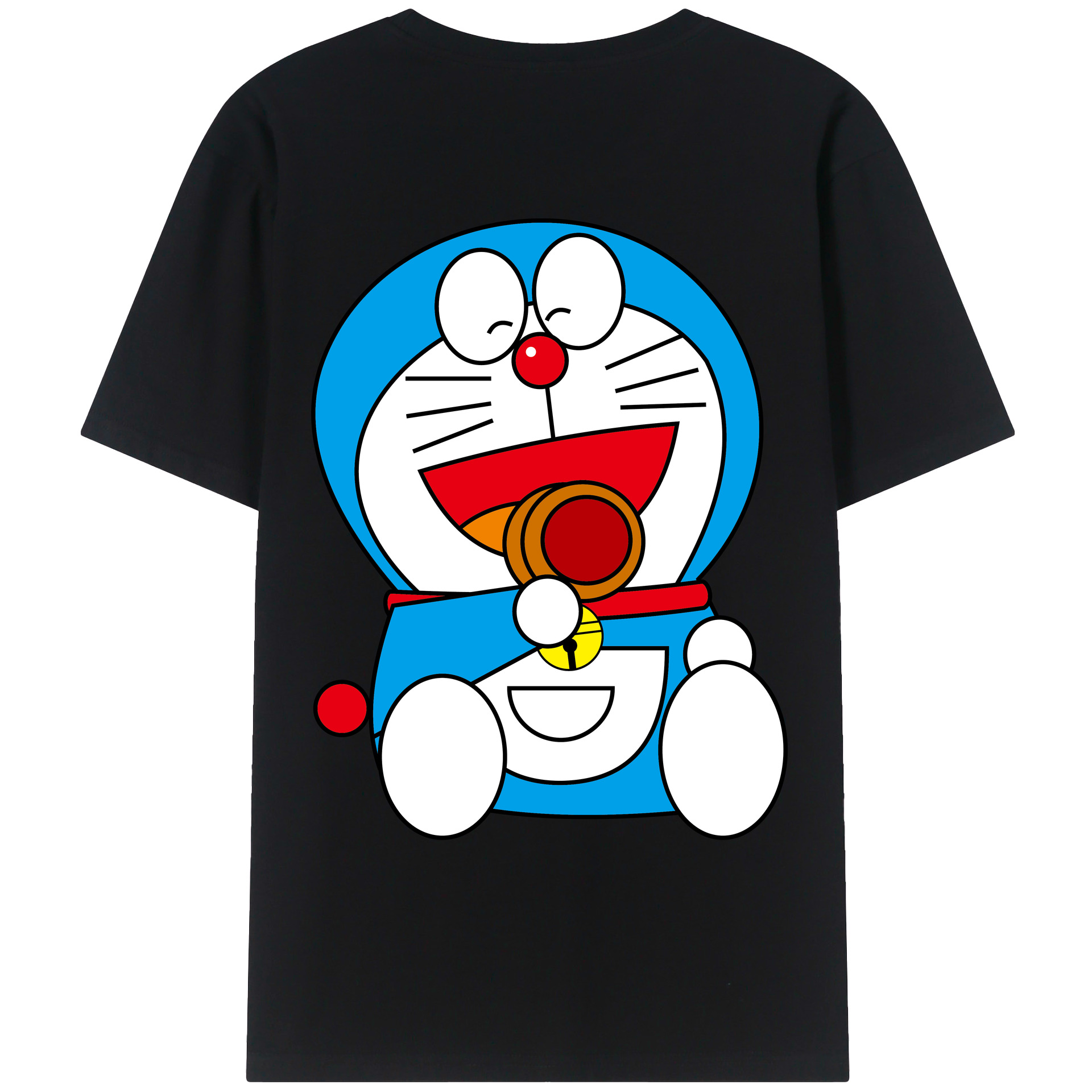 （画像用） ドラえもん Doraemon レディース半袖Tシャツ(バックプリント)