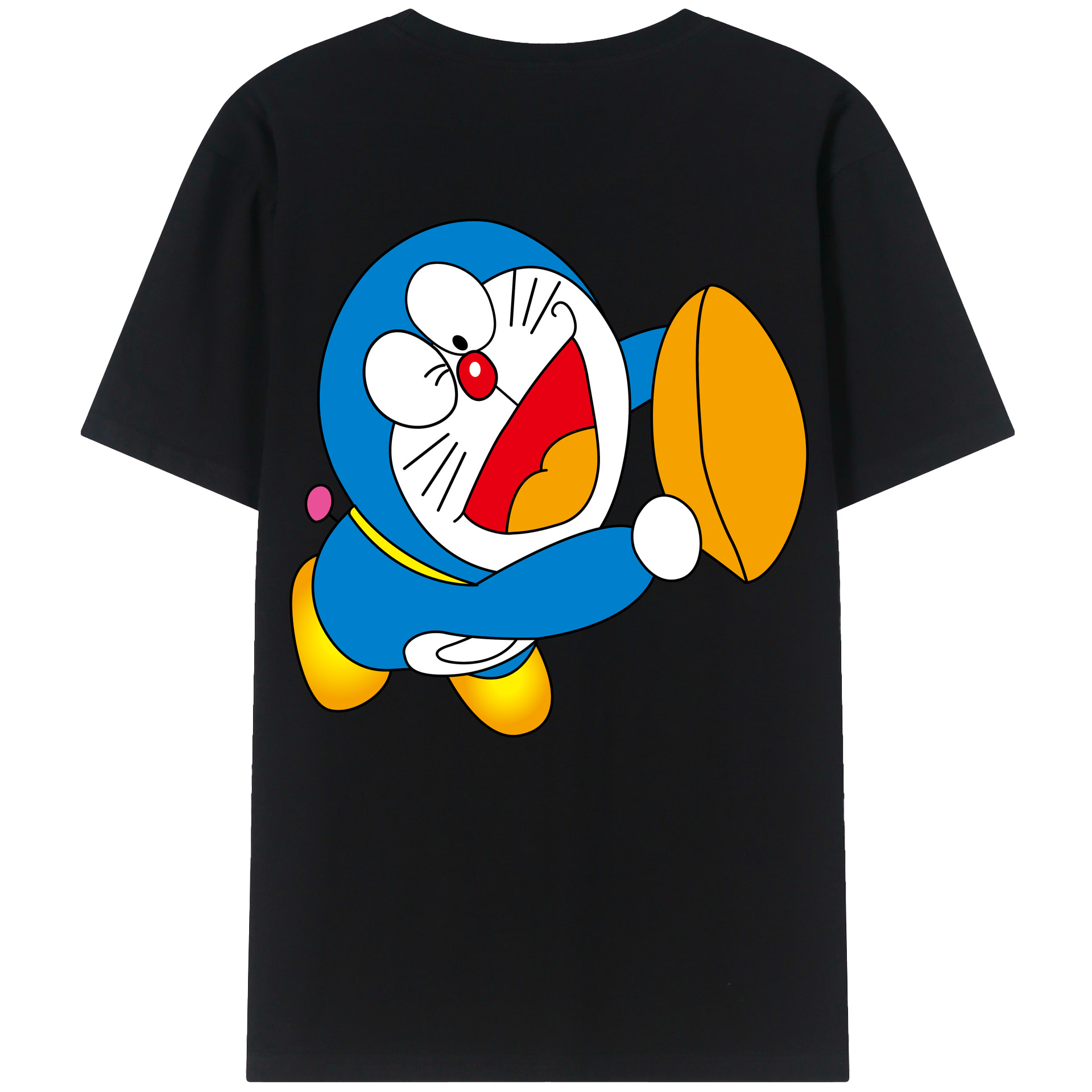 （画像用） ドラえもん Doraemon レディース半袖Tシャツ(バックプリント)