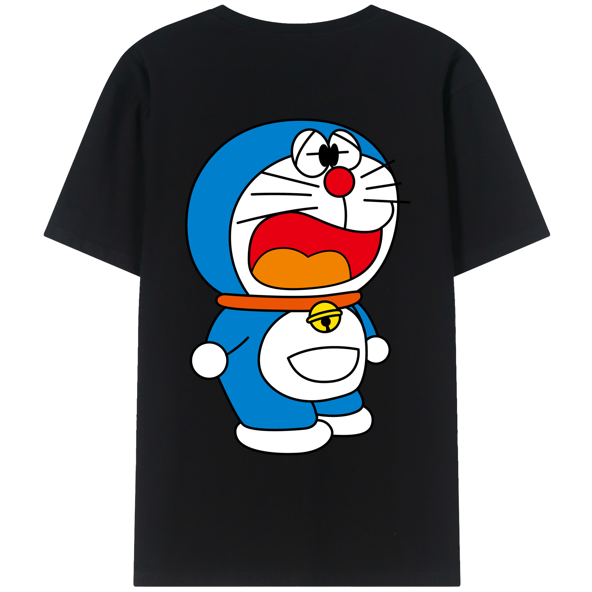 （画像用） ドラえもん Doraemon レディース半袖Tシャツ(バックプリント)