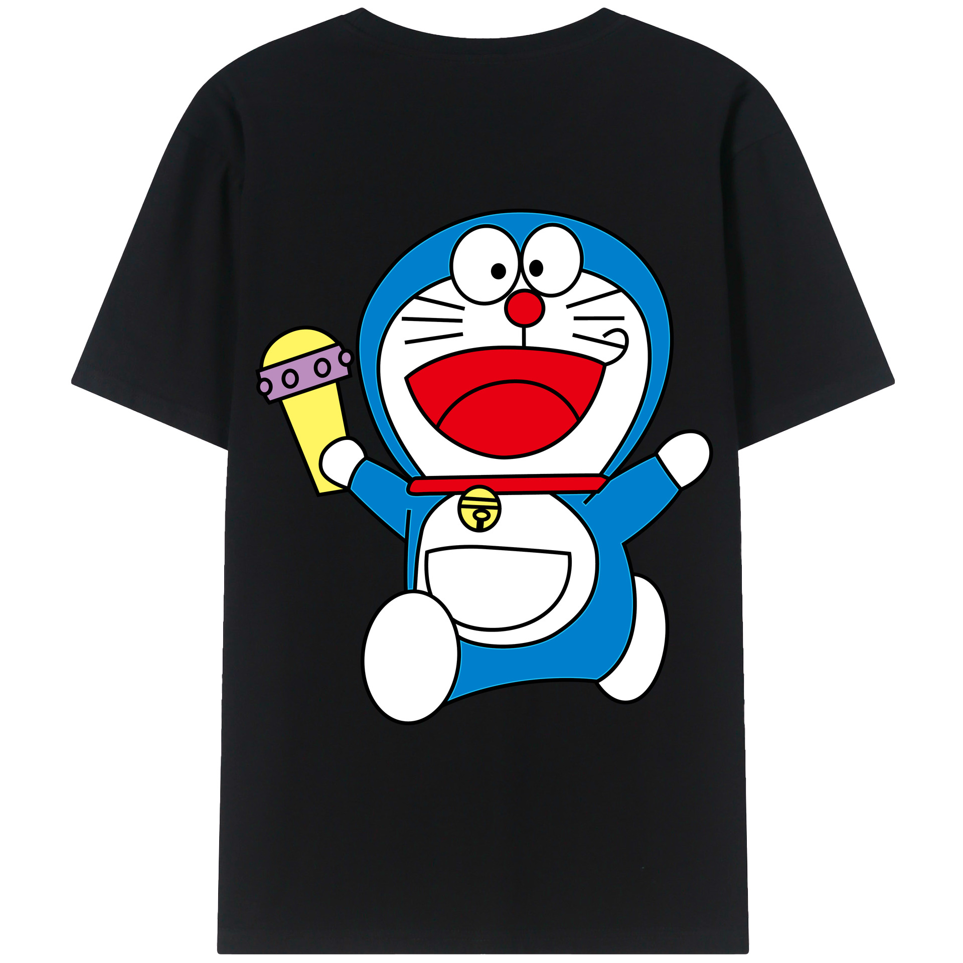（画像用） ドラえもん Doraemon レディース半袖Tシャツ(バックプリント)