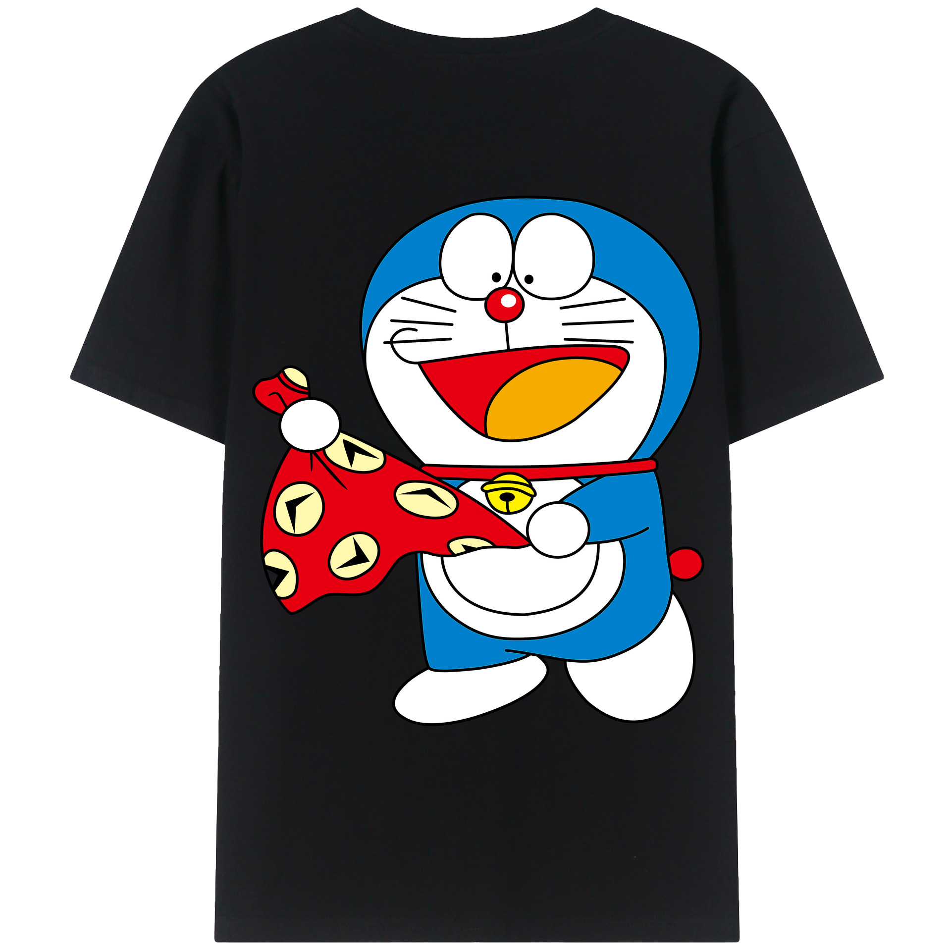 （画像用） ドラえもん Doraemon レディース半袖Tシャツ(バックプリント)