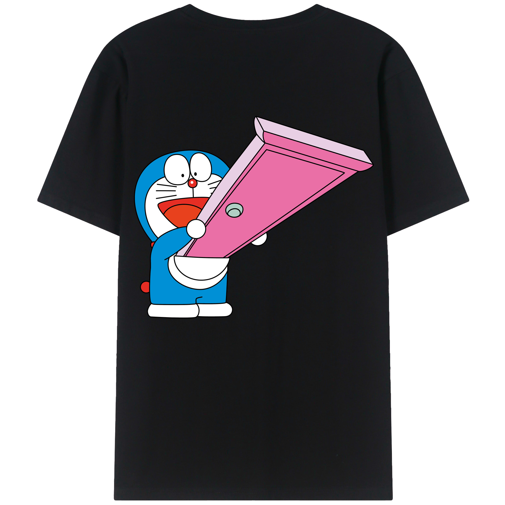 （画像用） ドラえもん Doraemon レディース半袖Tシャツ(バックプリント)