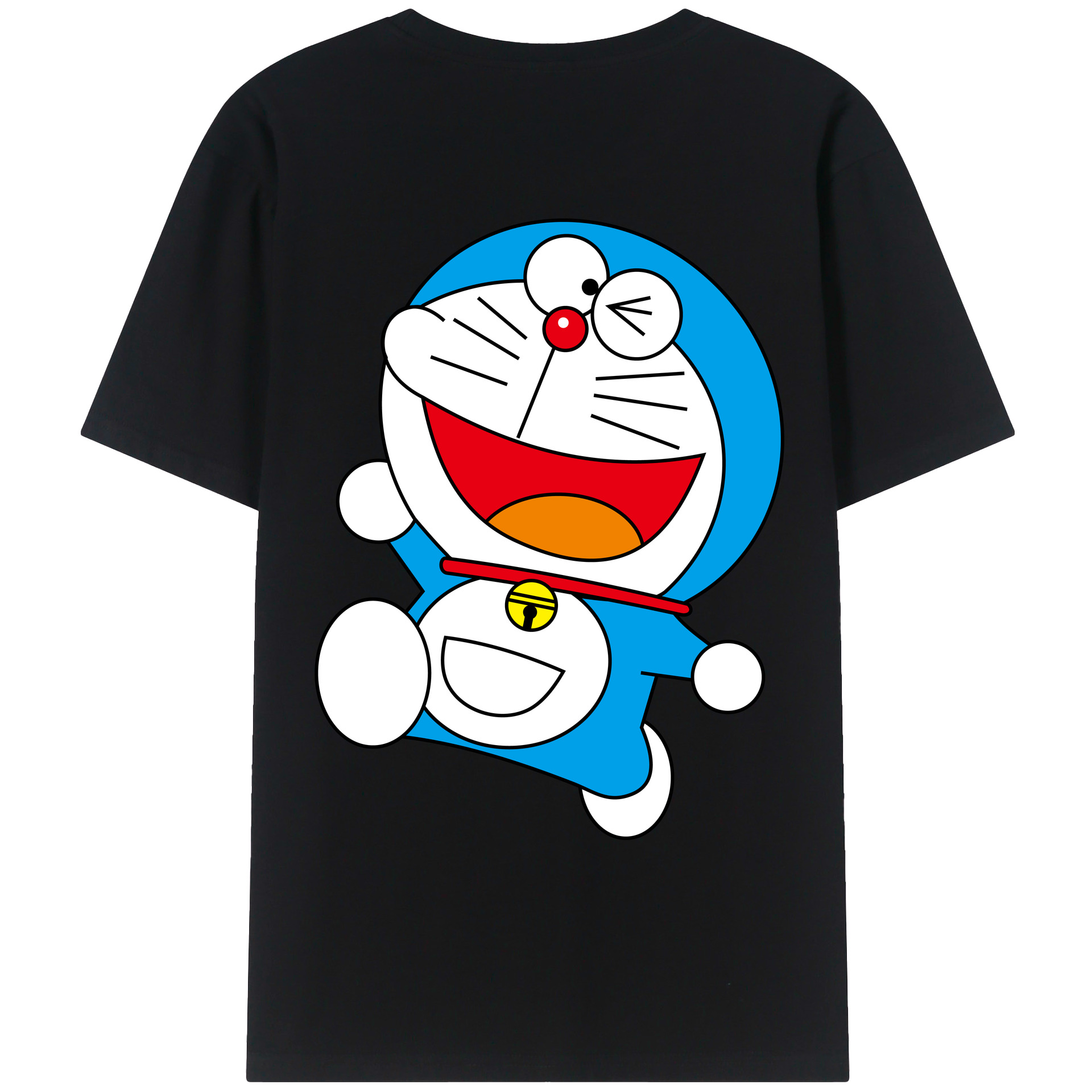 （画像用） ドラえもん Doraemon レディース半袖Tシャツ(バックプリント)