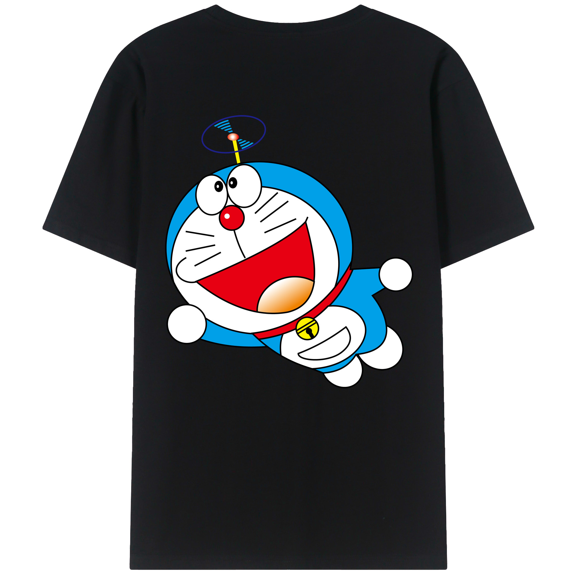 （画像用） ドラえもん Doraemon レディース半袖Tシャツ(バックプリント)