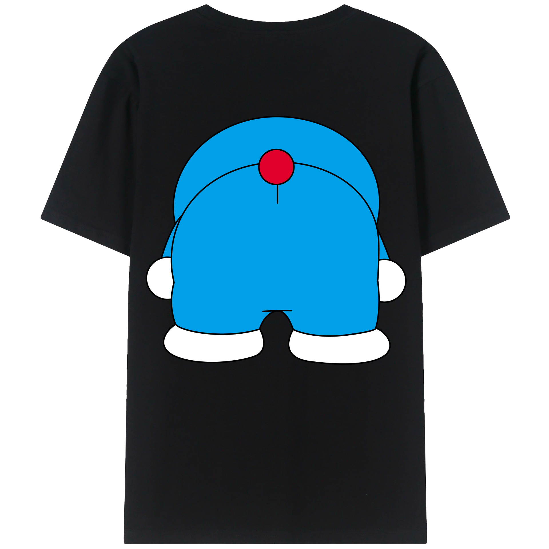 （画像用） ドラえもん Doraemon レディース半袖Tシャツ(バックプリント)