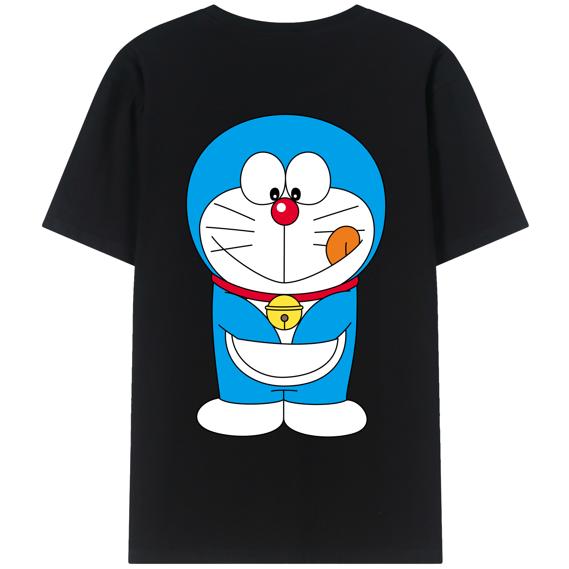 （画像用） ドラえもん Doraemon レディース半袖Tシャツ(バックプリント)