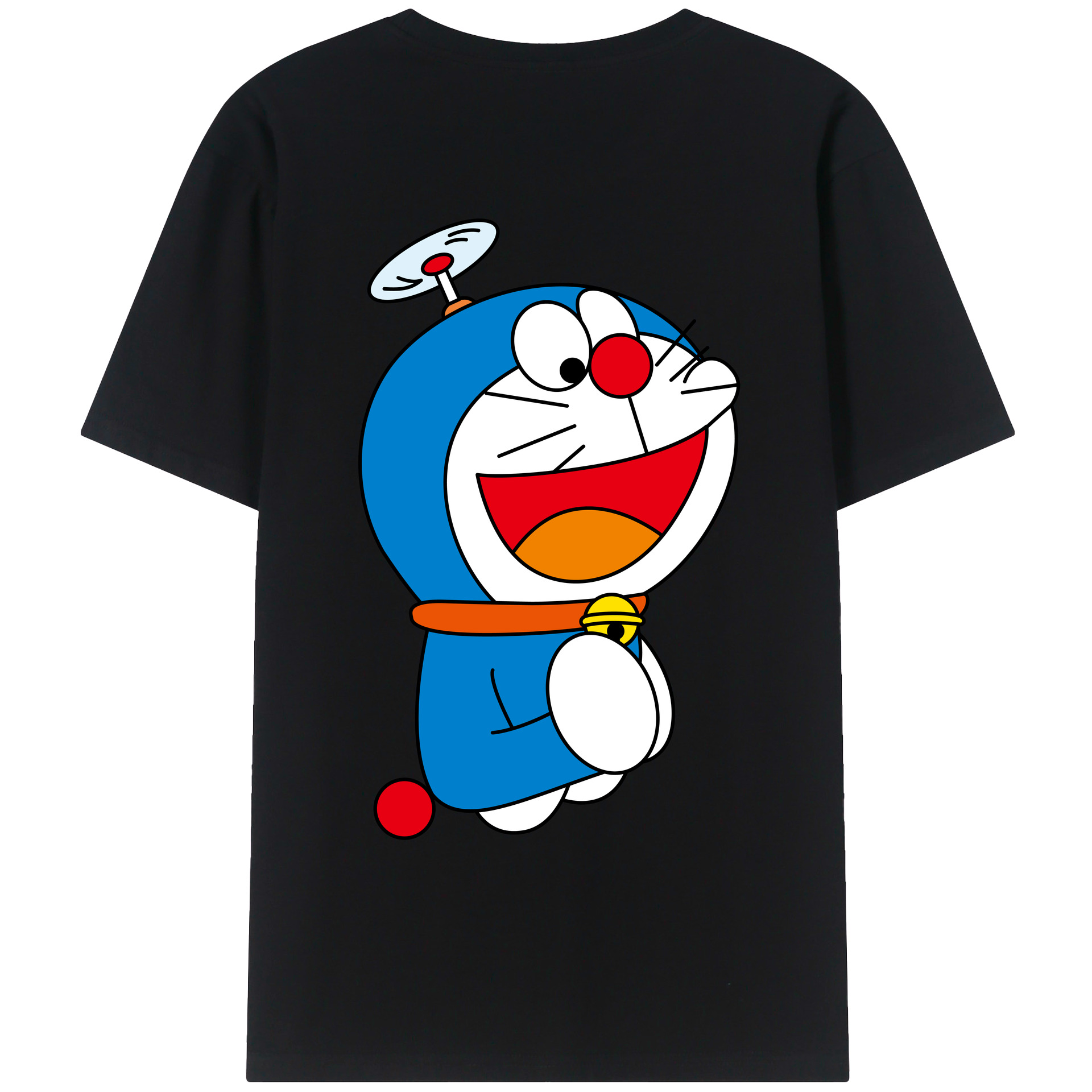 （画像用） ドラえもん Doraemon レディース半袖Tシャツ(バックプリント)